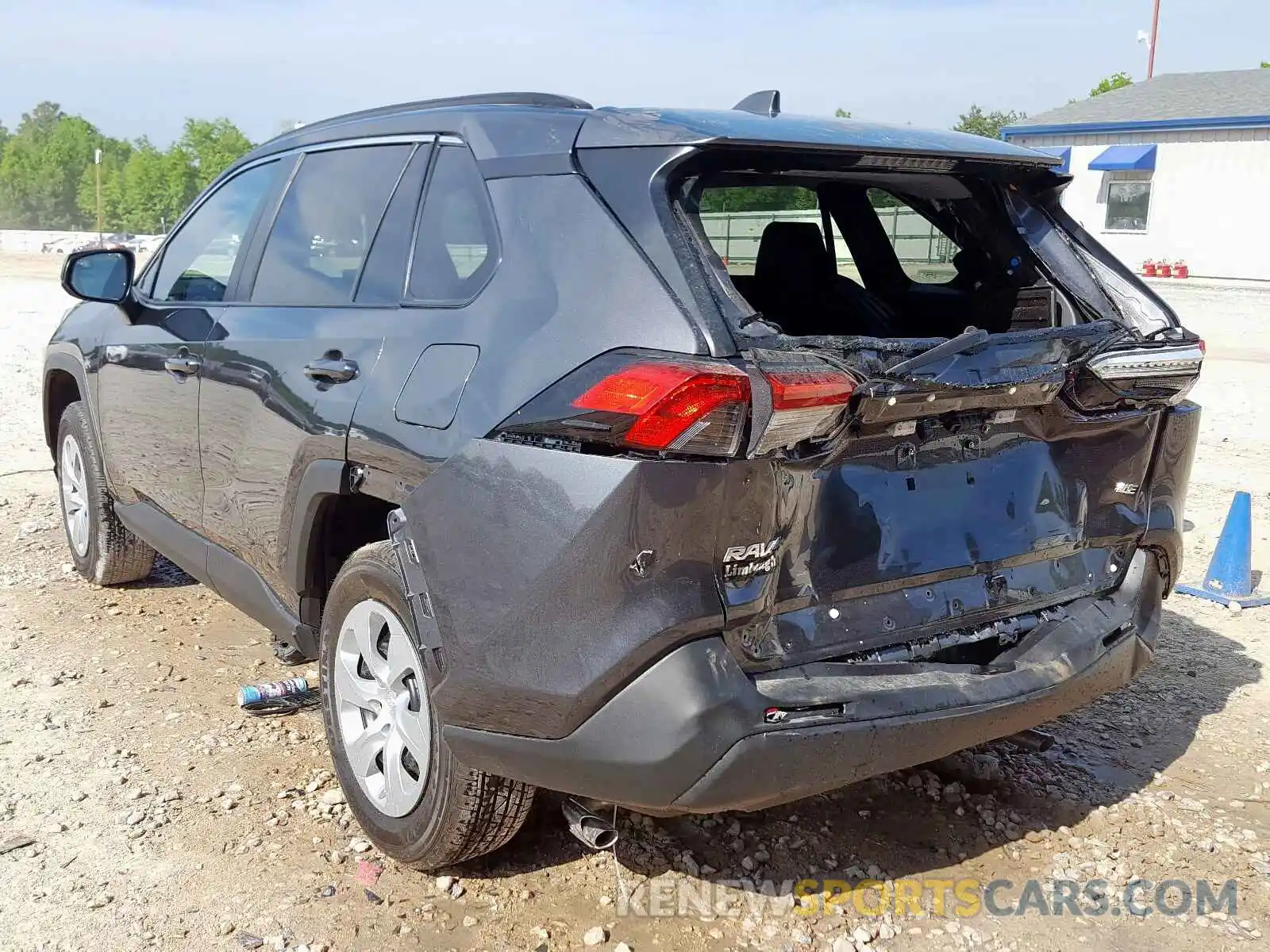 3 Photograph of a damaged car 2T3H1RFVXLC055600 TOYOTA RAV4 2020