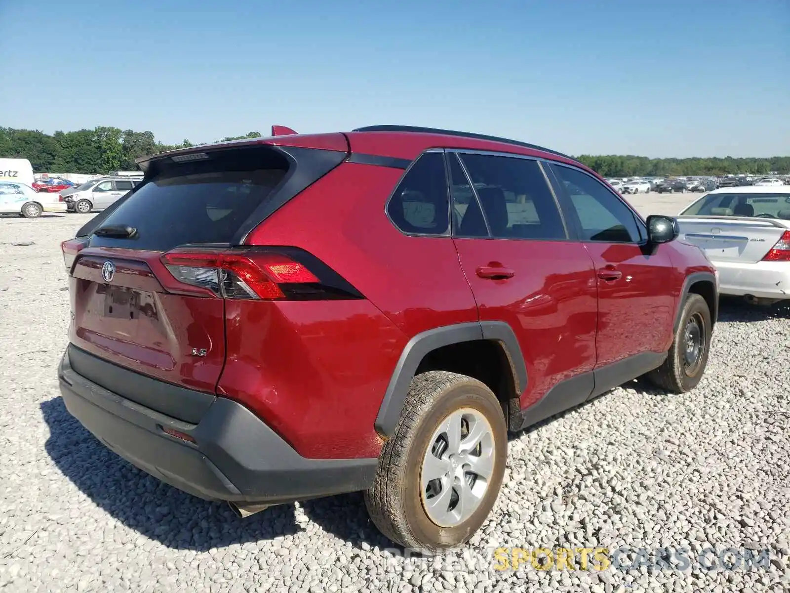 4 Photograph of a damaged car 2T3H1RFVXLC063258 TOYOTA RAV4 2020