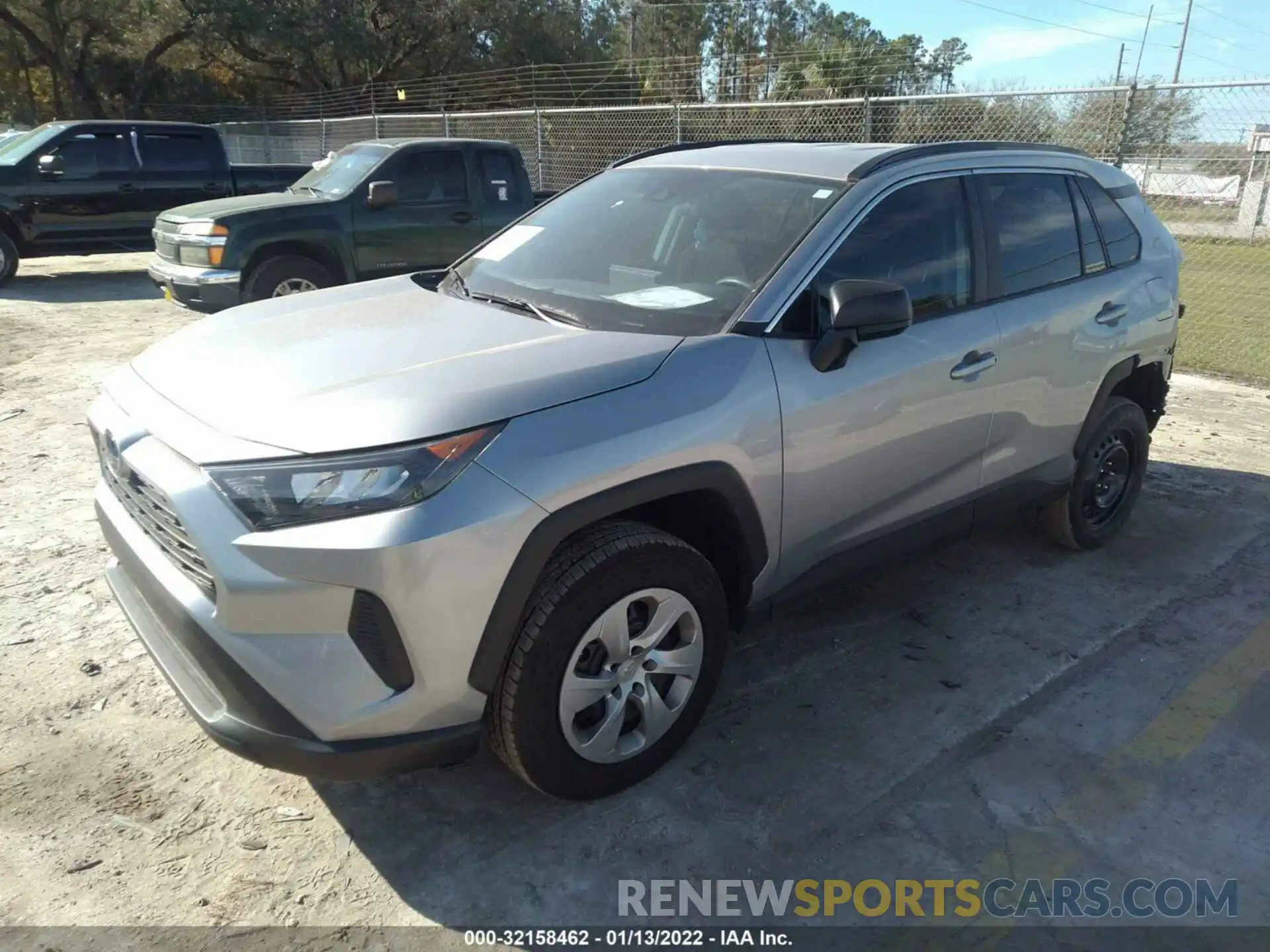 2 Photograph of a damaged car 2T3H1RFVXLC068427 TOYOTA RAV4 2020