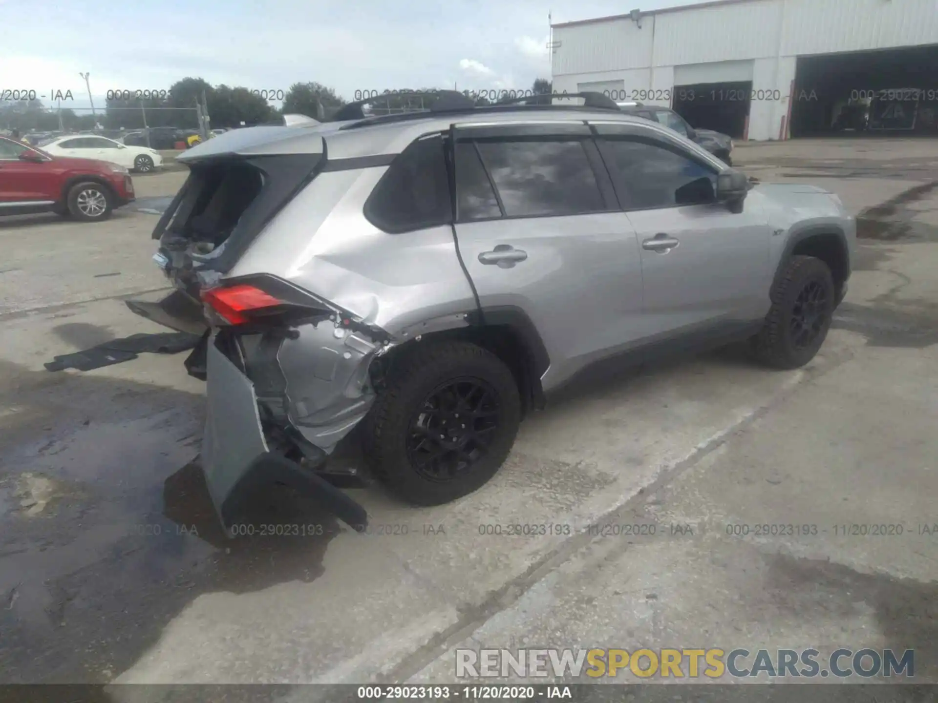 4 Фотография поврежденного автомобиля 2T3H1RFVXLC075152 TOYOTA RAV4 2020