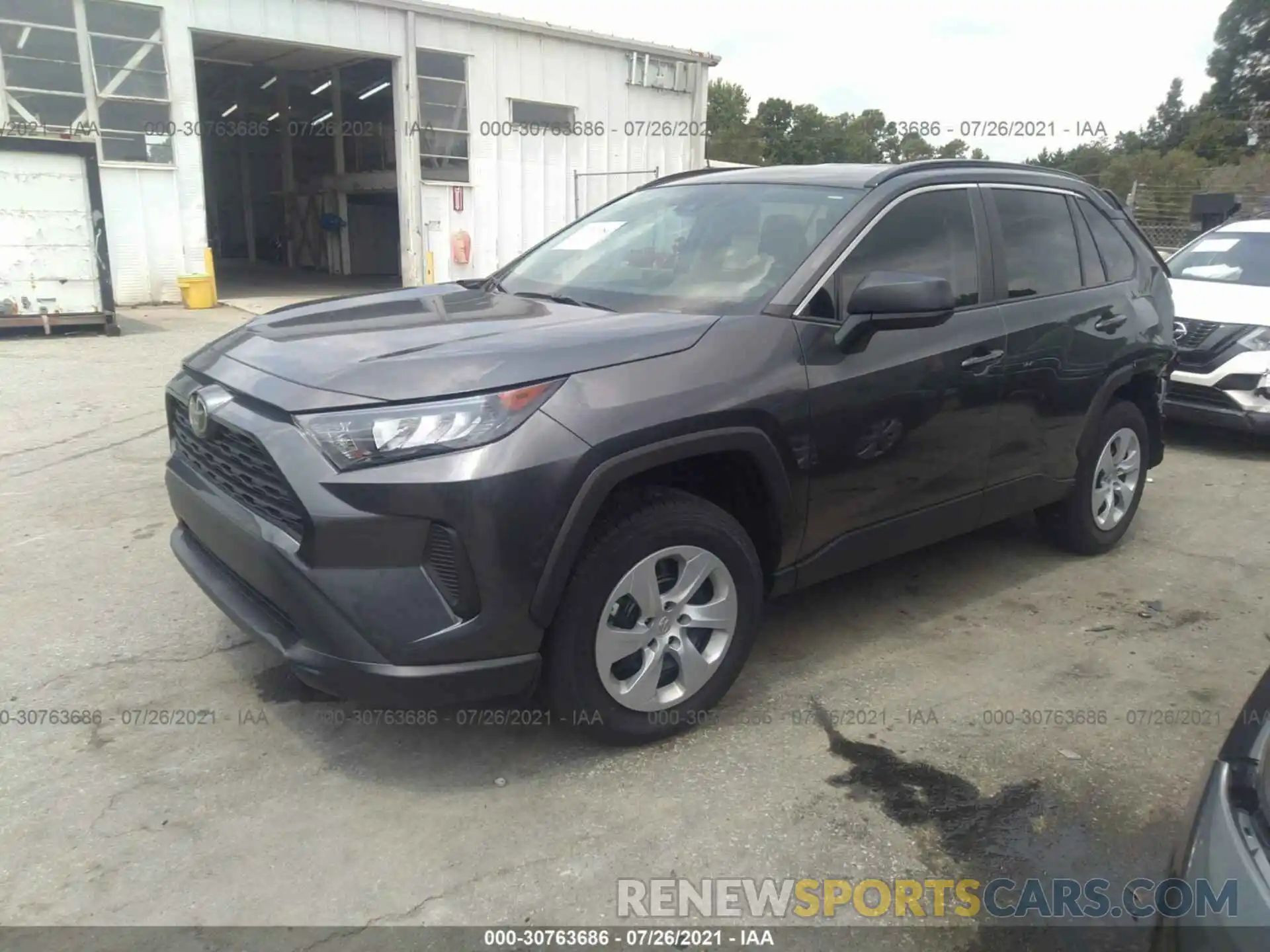 2 Photograph of a damaged car 2T3H1RFVXLC075345 TOYOTA RAV4 2020