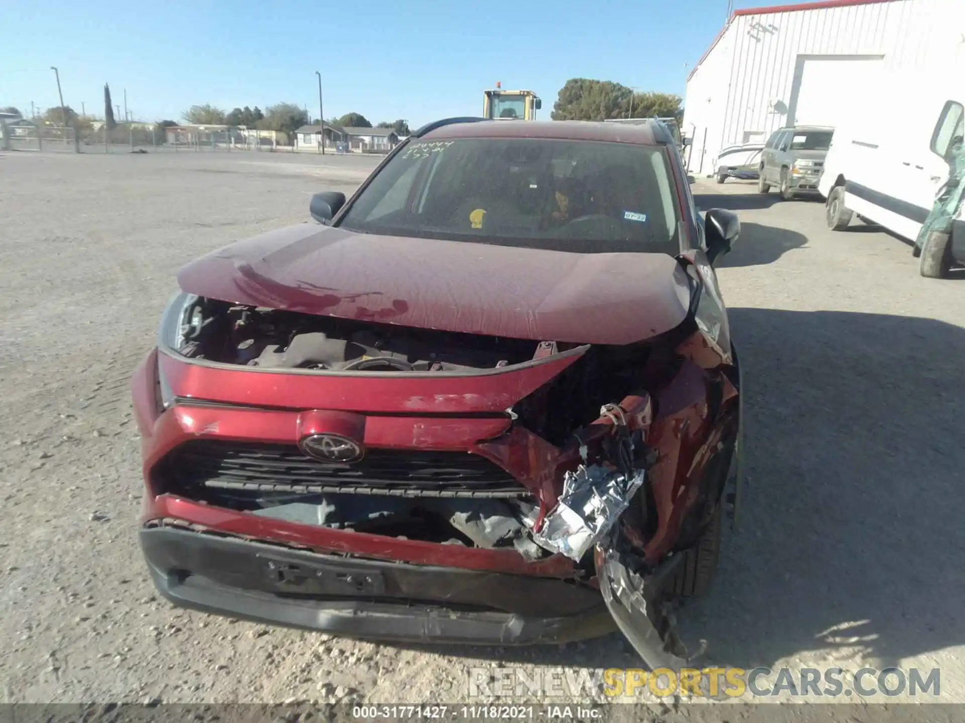 6 Photograph of a damaged car 2T3H1RFVXLW085274 TOYOTA RAV4 2020