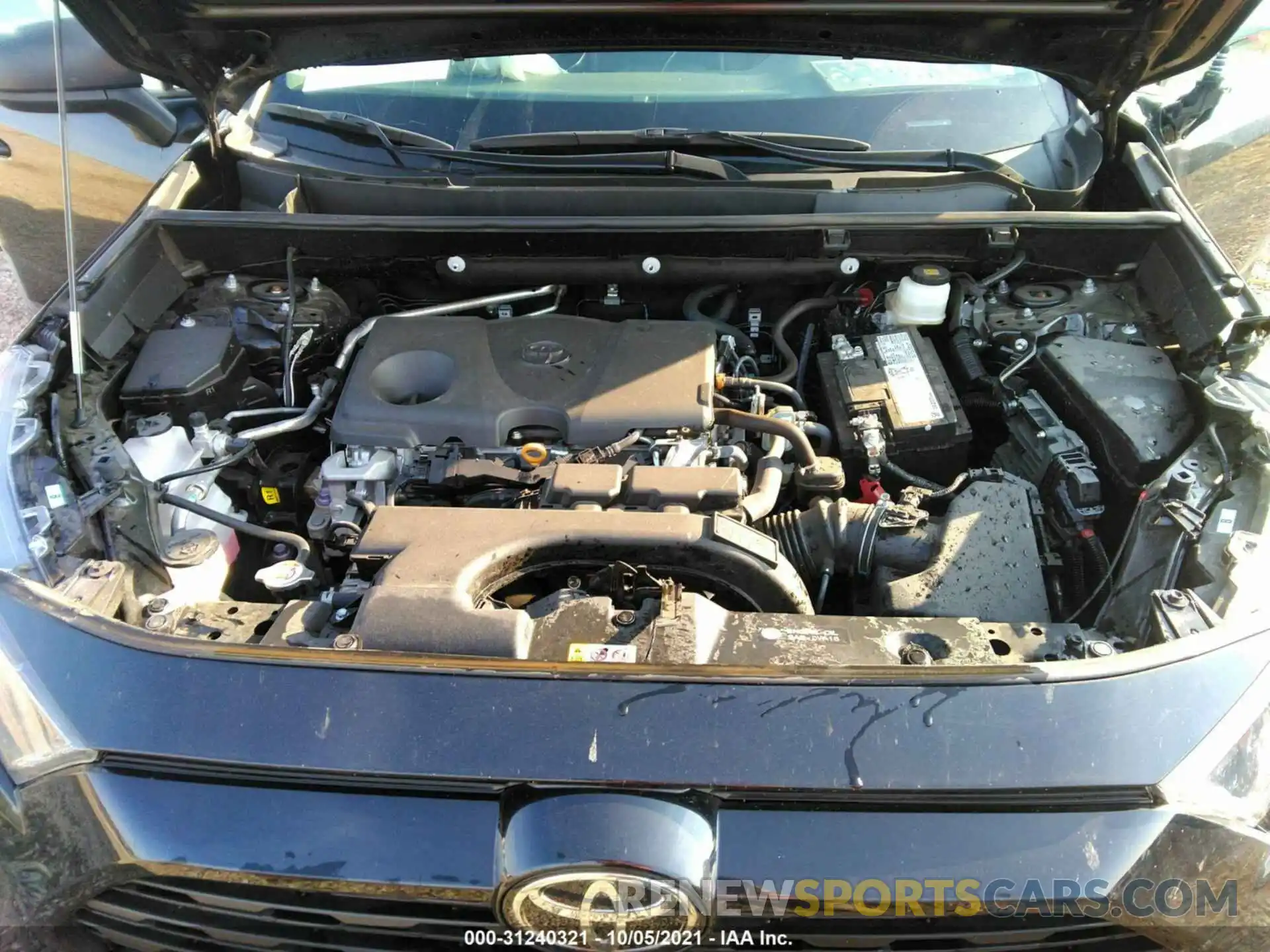 10 Фотография поврежденного автомобиля 2T3H1RFVXLW096906 TOYOTA RAV4 2020