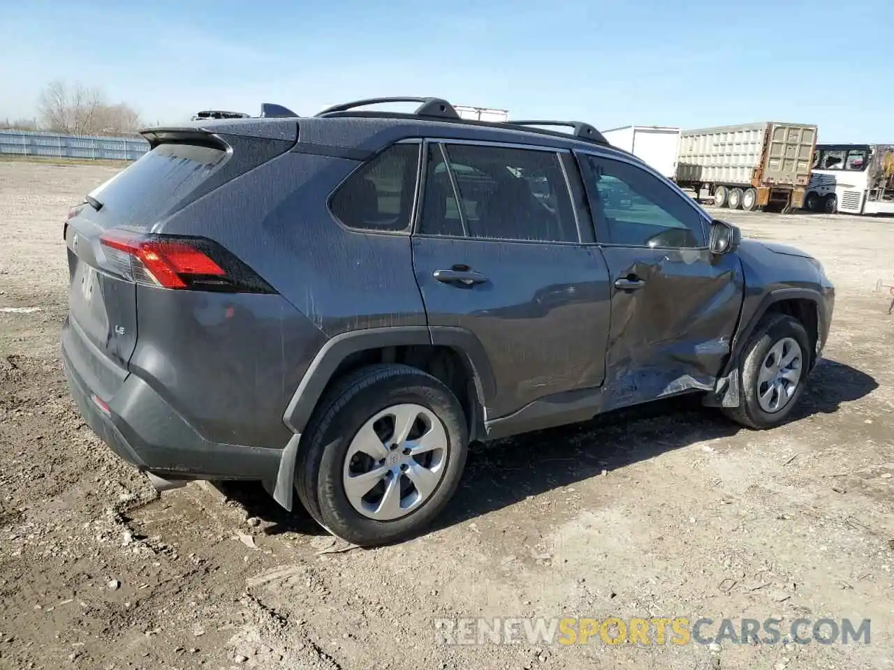 3 Photograph of a damaged car 2T3H1RFVXLW101859 TOYOTA RAV4 2020