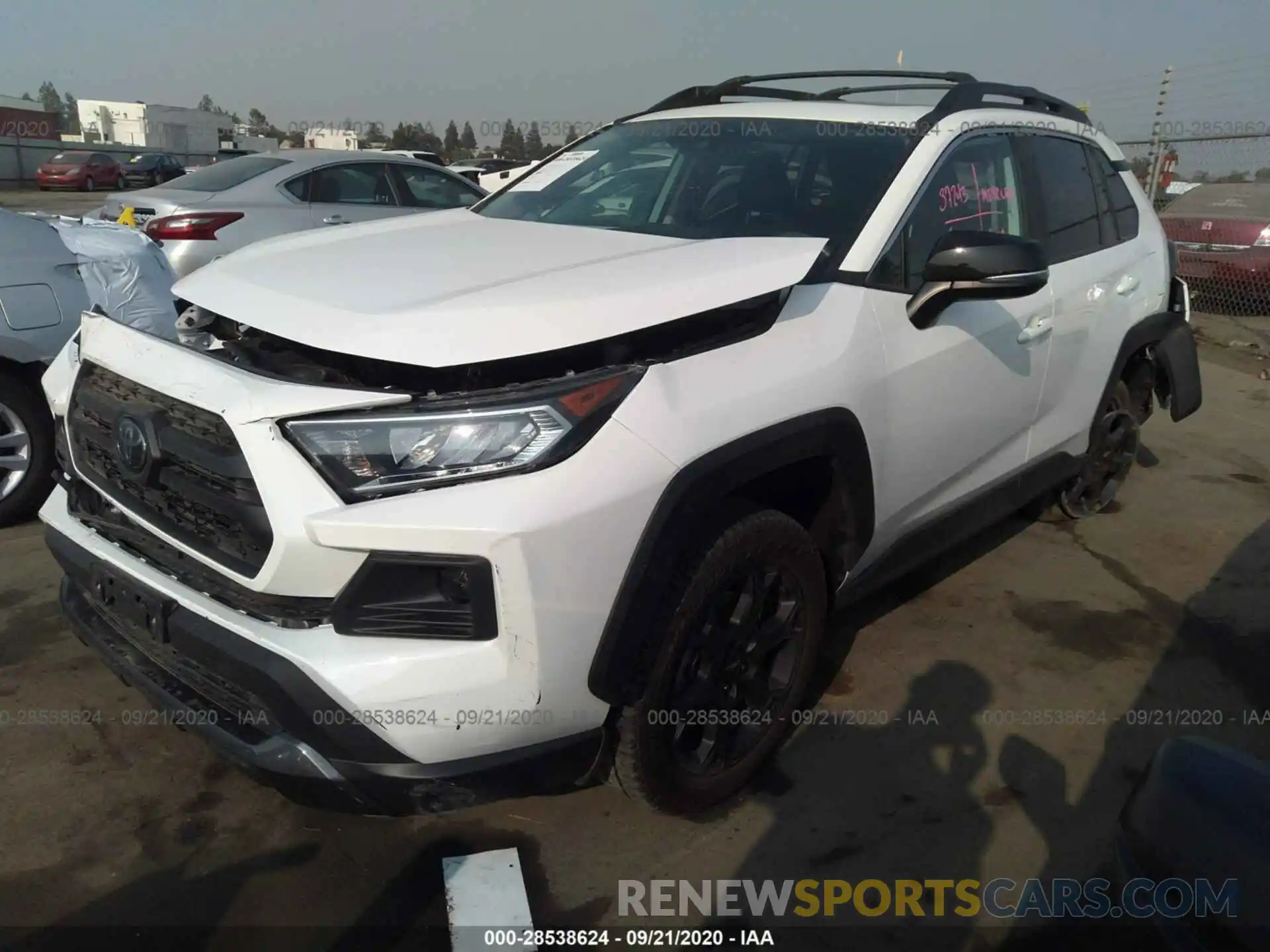 2 Фотография поврежденного автомобиля 2T3J1RFV0LC082368 TOYOTA RAV4 2020