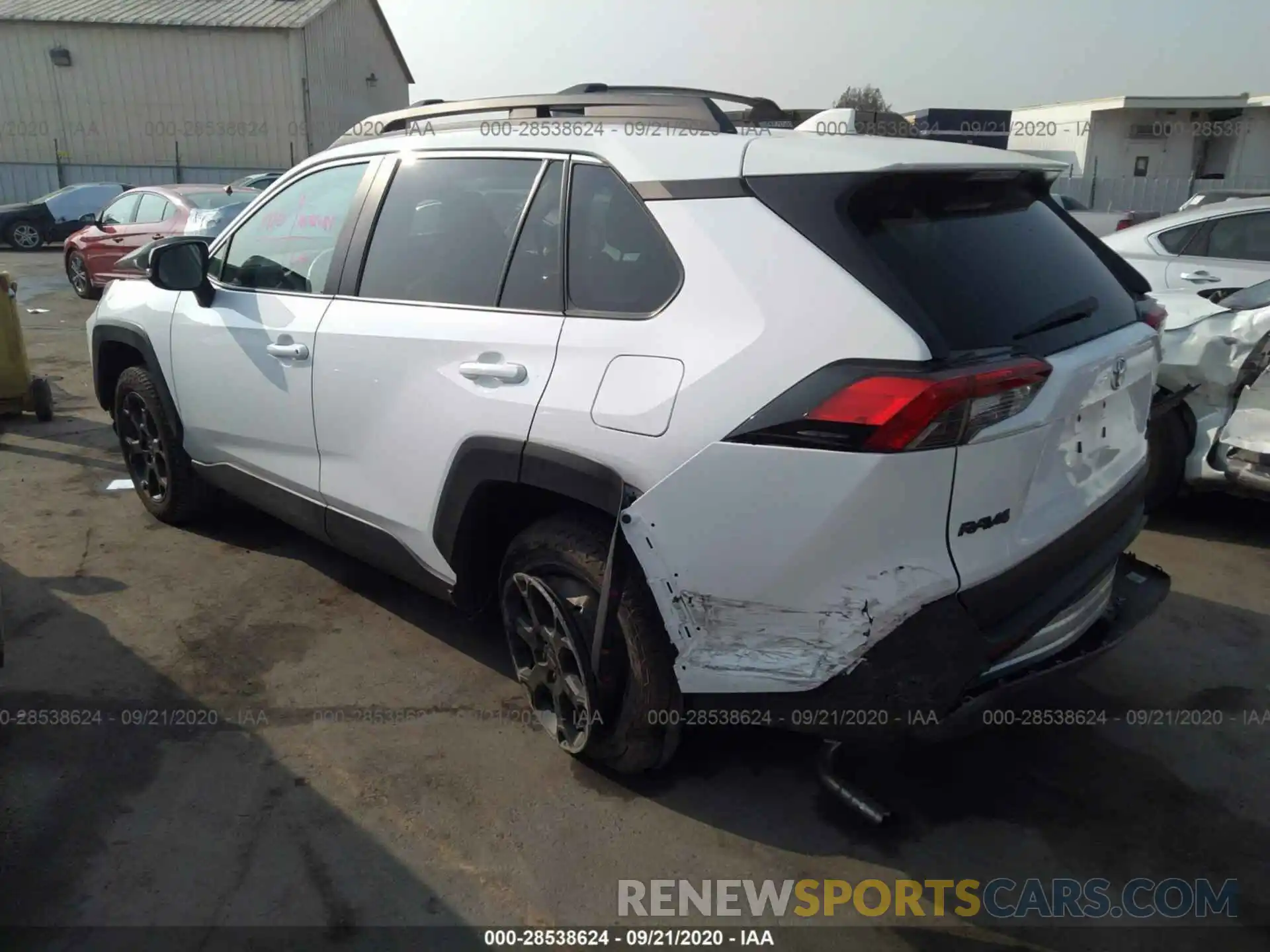 3 Photograph of a damaged car 2T3J1RFV0LC082368 TOYOTA RAV4 2020