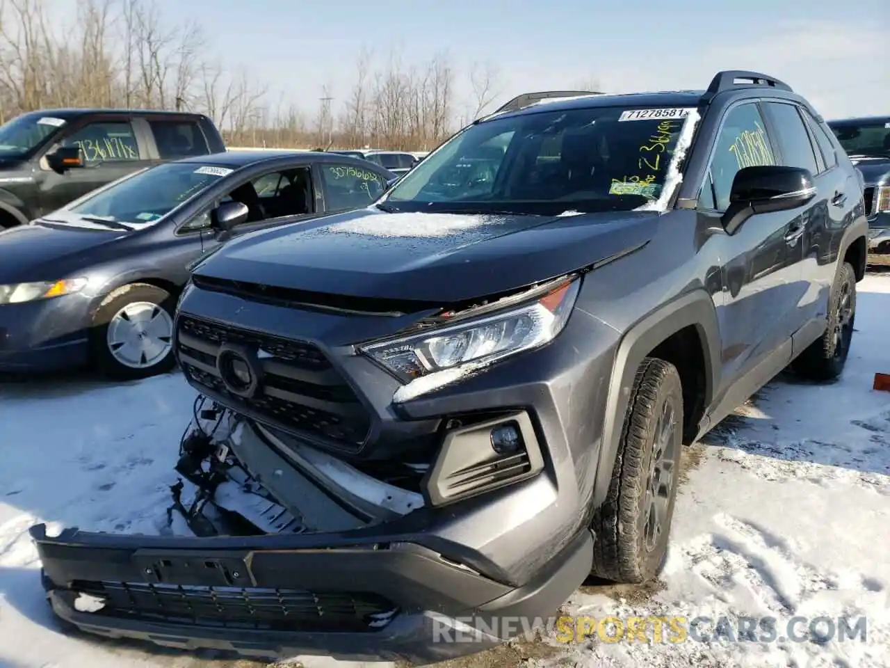 2 Photograph of a damaged car 2T3J1RFV0LC105826 TOYOTA RAV4 2020