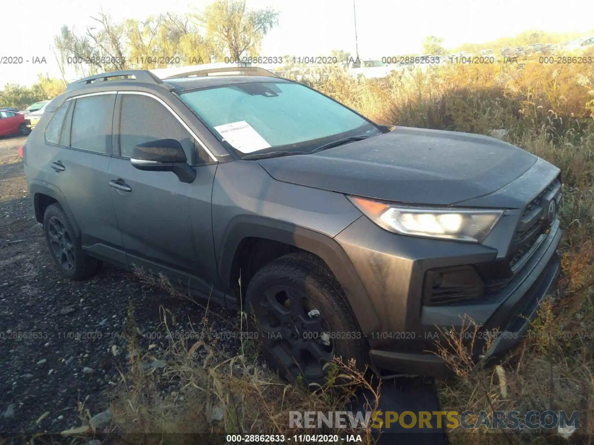 1 Photograph of a damaged car 2T3J1RFV0LC116664 TOYOTA RAV4 2020