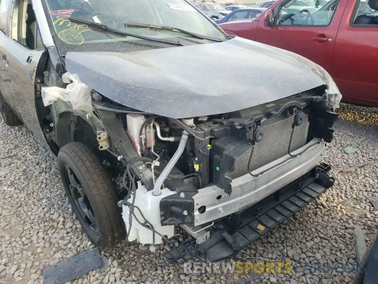 9 Photograph of a damaged car 2T3J1RFV0LC119435 TOYOTA RAV4 2020