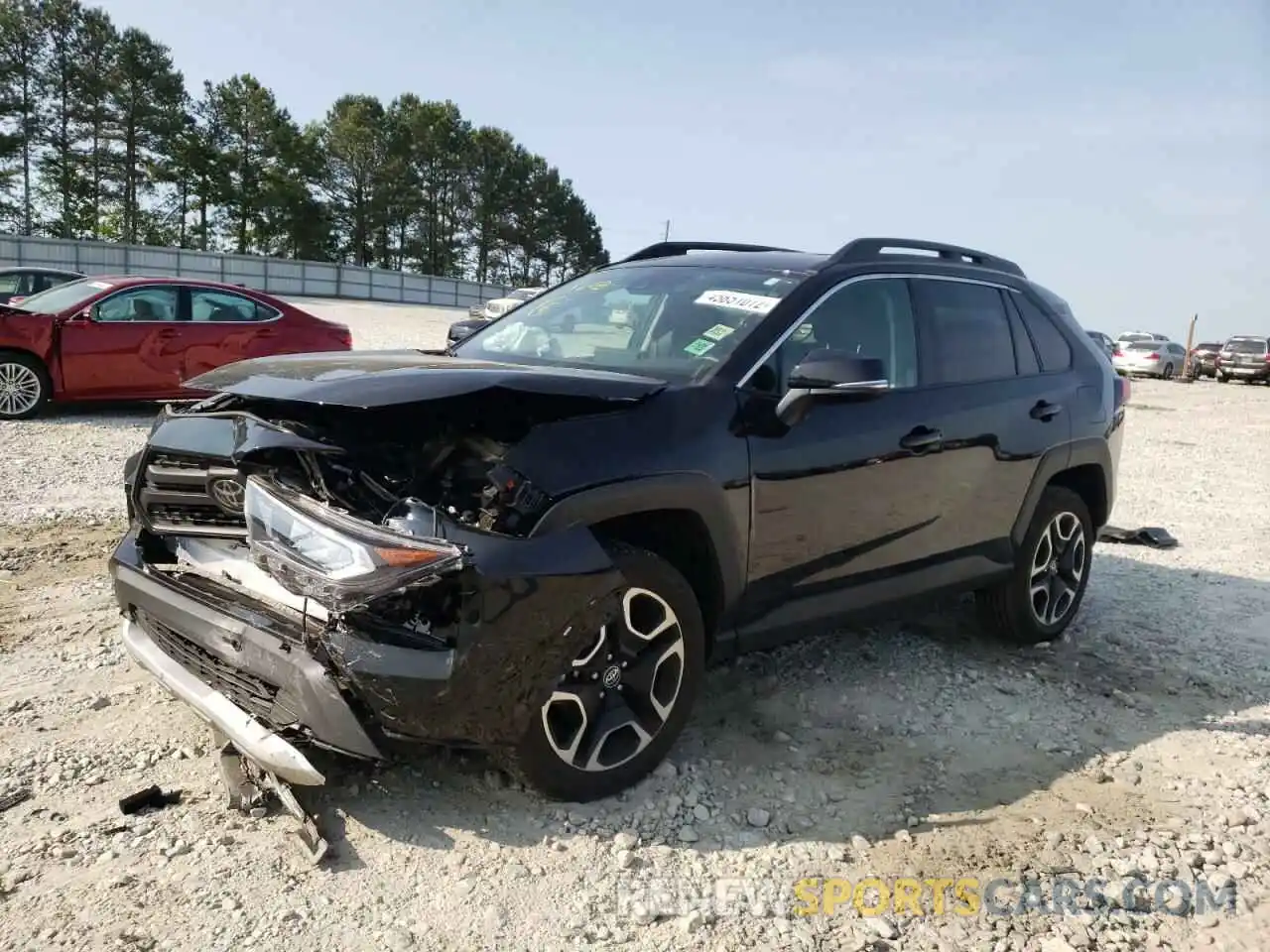 2 Photograph of a damaged car 2T3J1RFV0LC126546 TOYOTA RAV4 2020