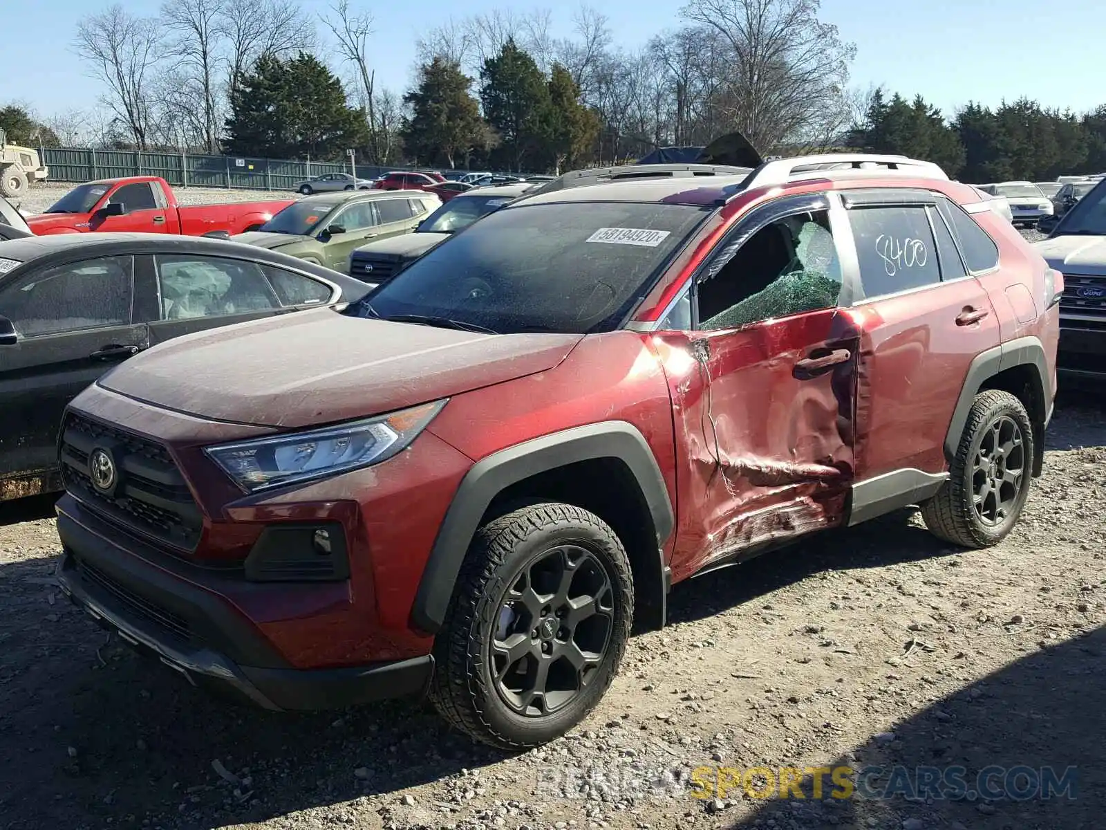 2 Photograph of a damaged car 2T3J1RFV1LC065627 TOYOTA RAV4 2020