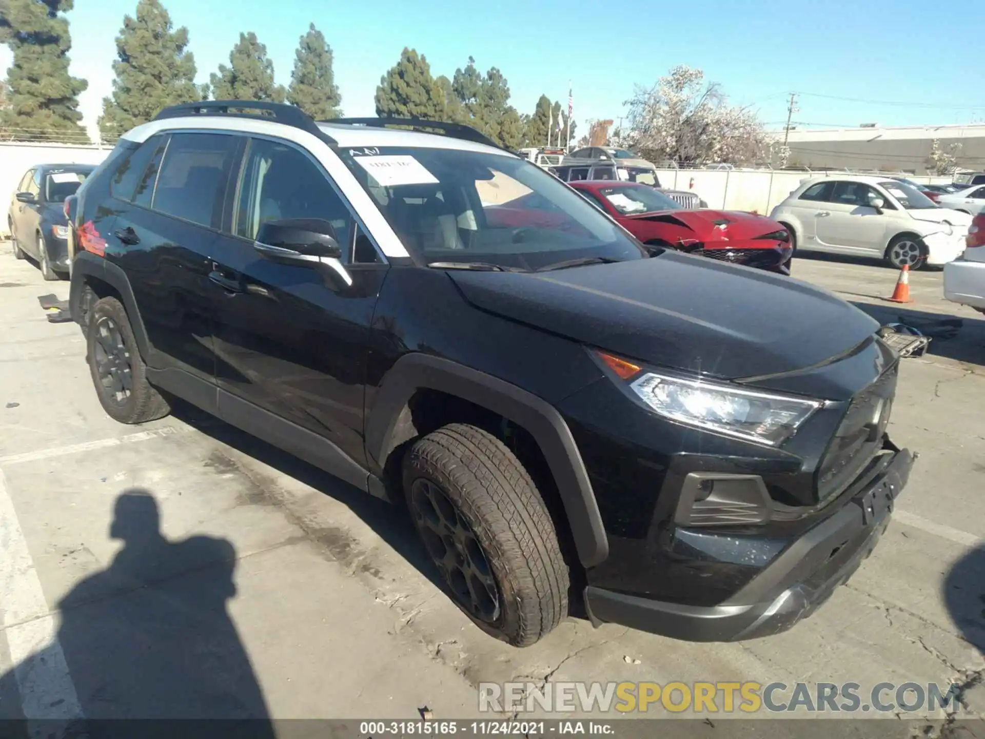 1 Photograph of a damaged car 2T3J1RFV1LC079124 TOYOTA RAV4 2020