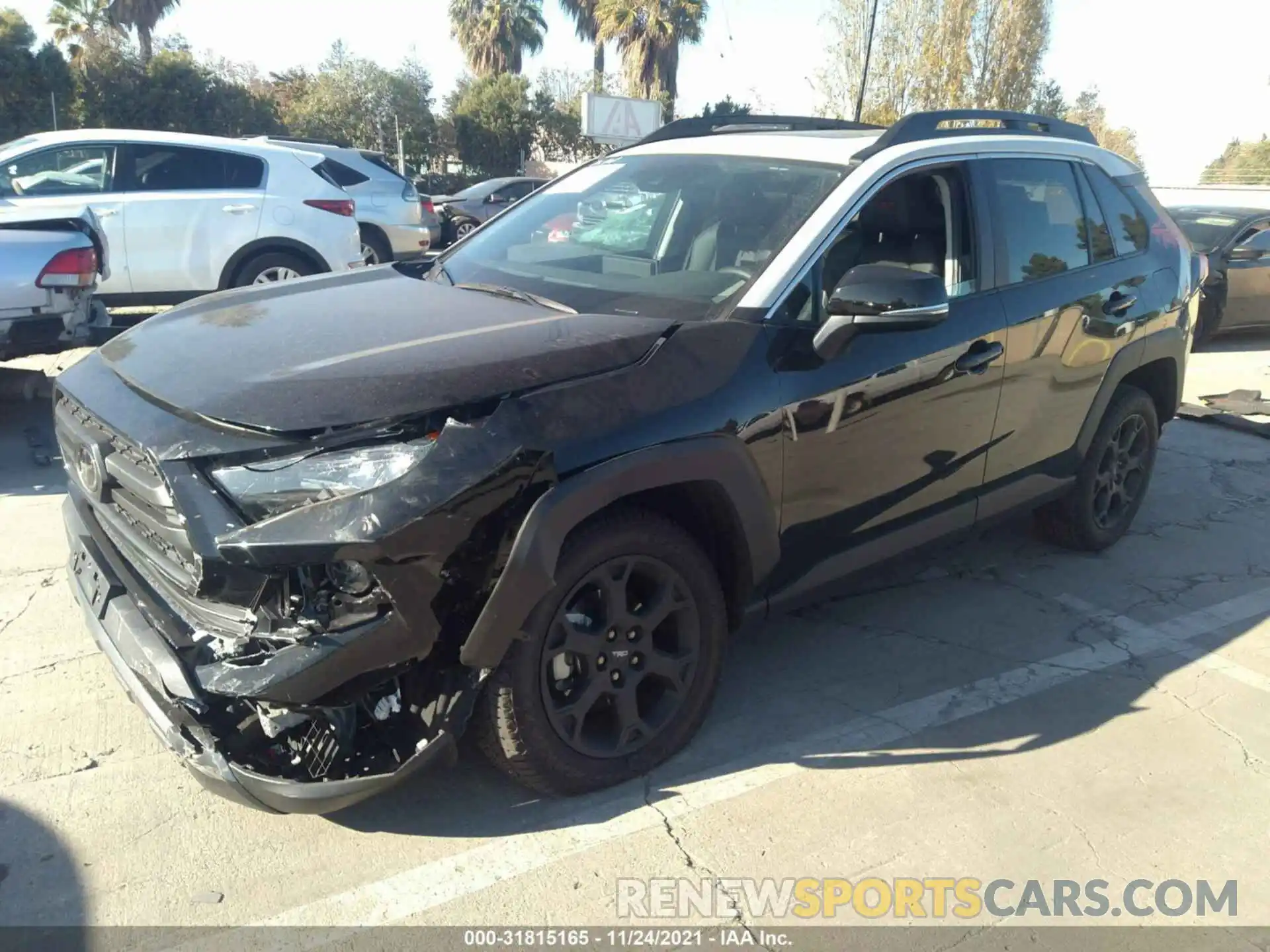 2 Photograph of a damaged car 2T3J1RFV1LC079124 TOYOTA RAV4 2020