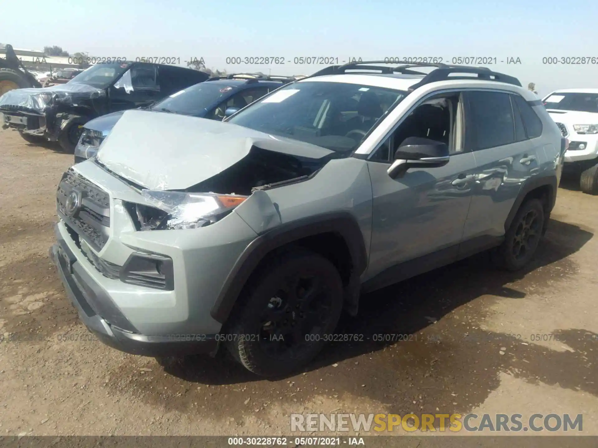 2 Photograph of a damaged car 2T3J1RFV1LC085795 TOYOTA RAV4 2020