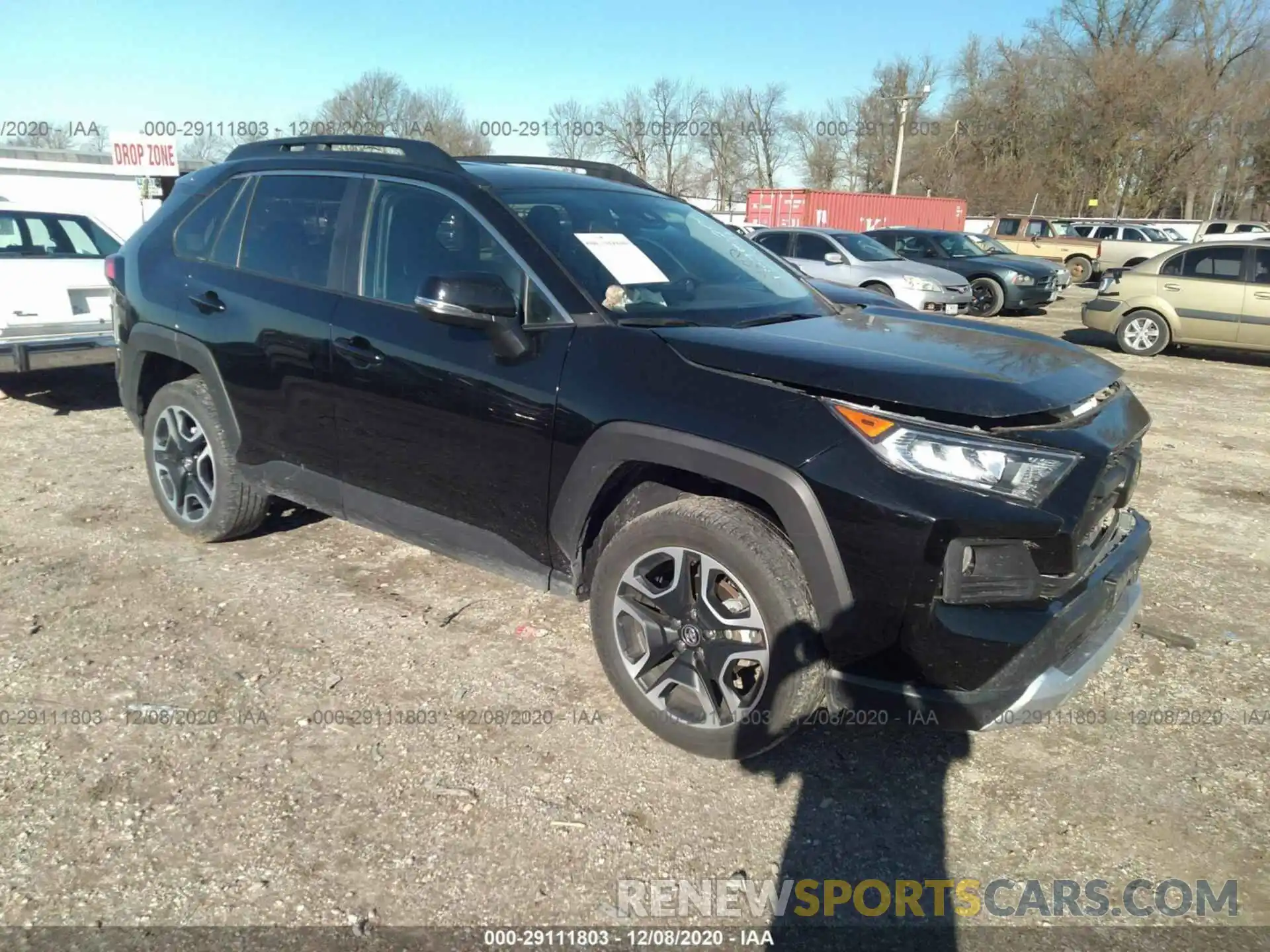 1 Photograph of a damaged car 2T3J1RFV1LC093444 TOYOTA RAV4 2020