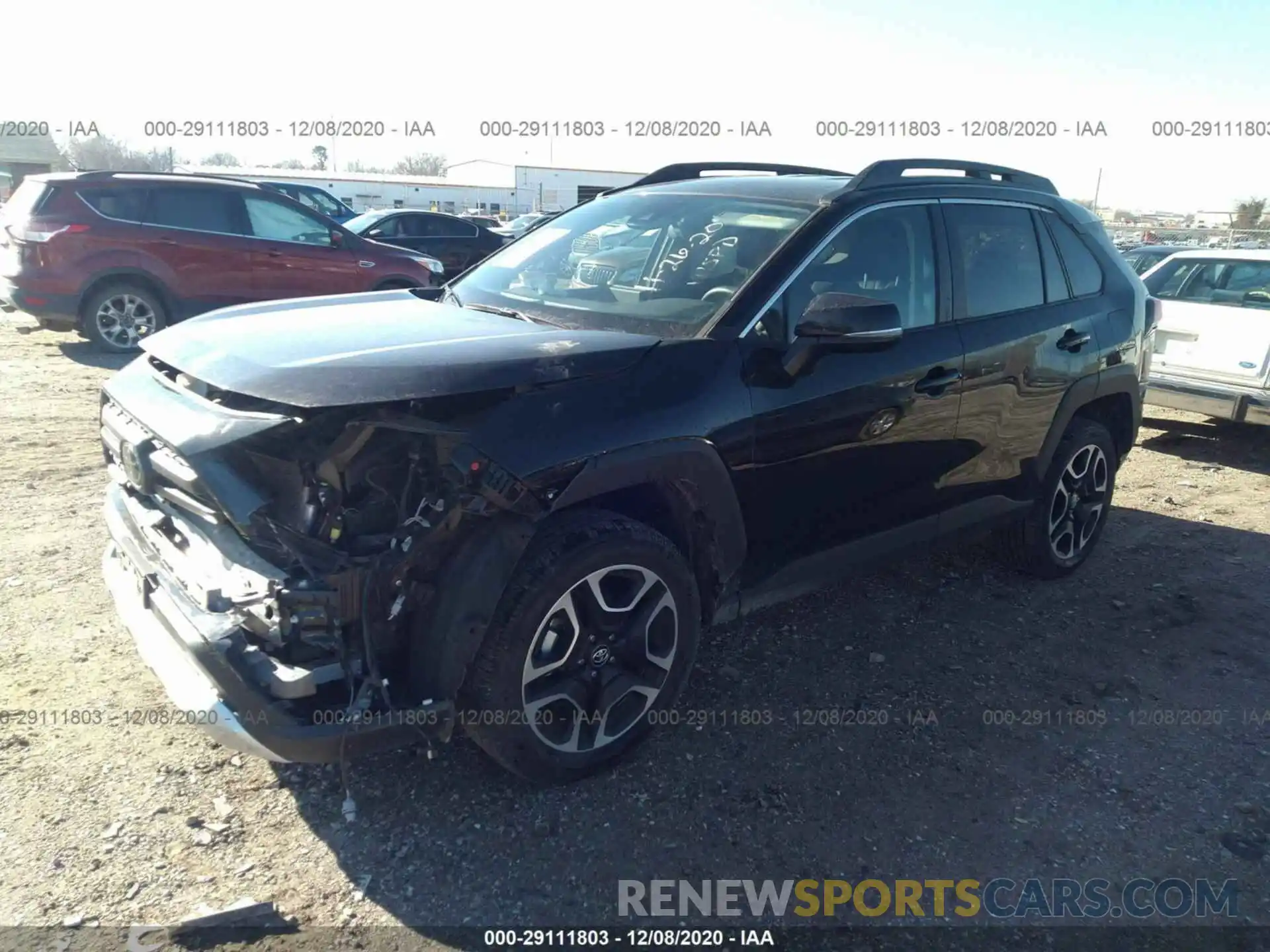 2 Photograph of a damaged car 2T3J1RFV1LC093444 TOYOTA RAV4 2020