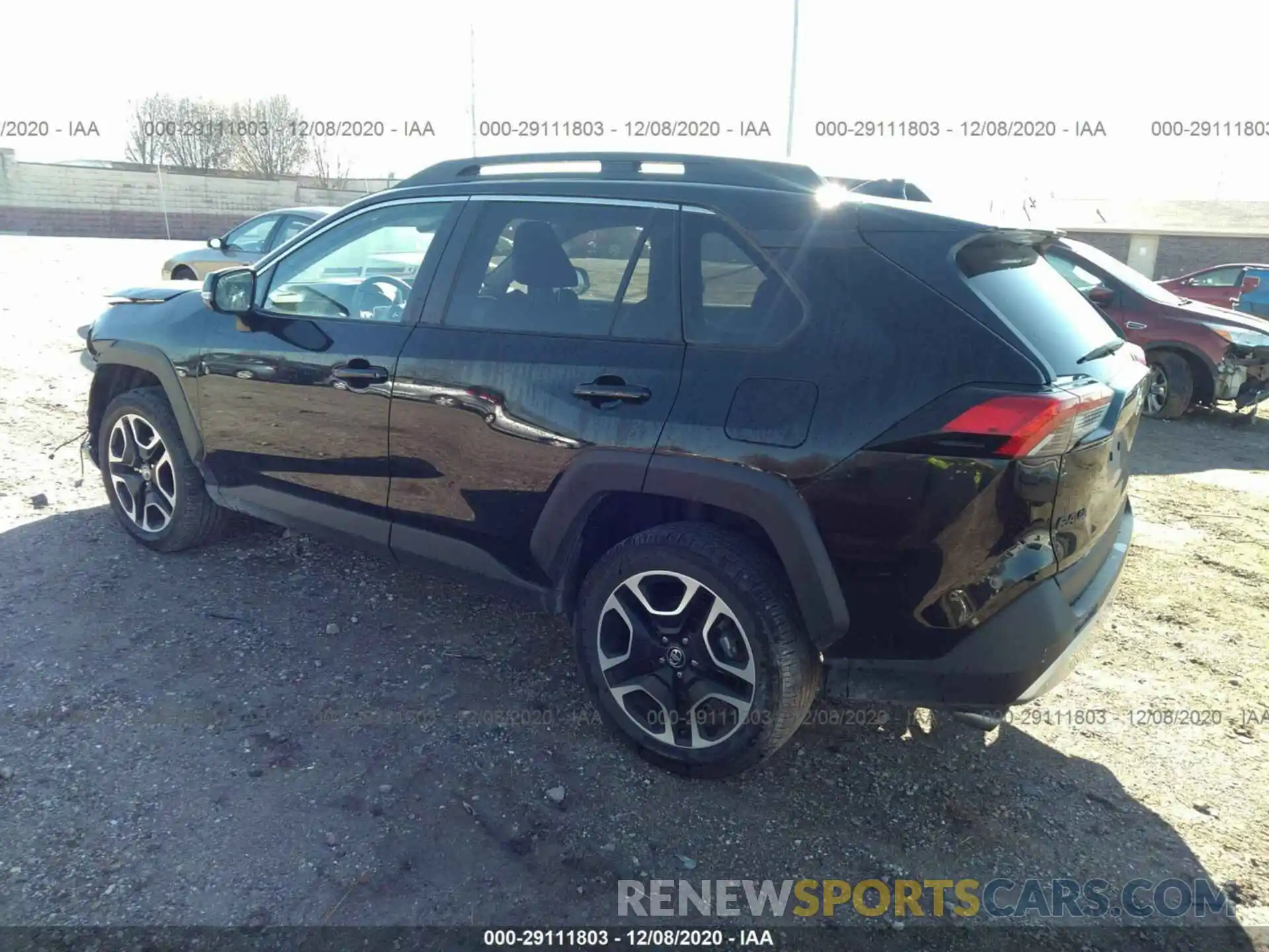 3 Photograph of a damaged car 2T3J1RFV1LC093444 TOYOTA RAV4 2020