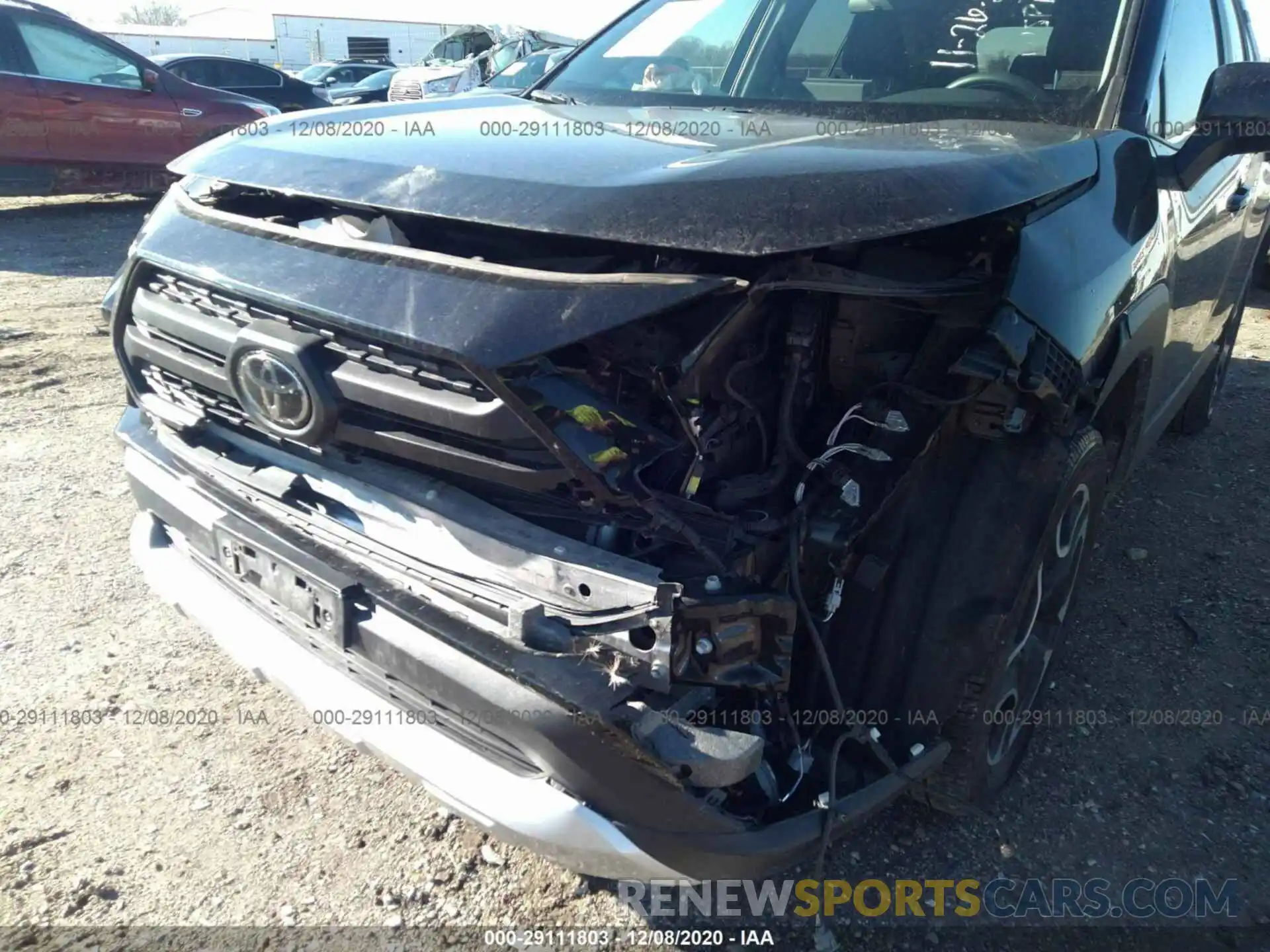 6 Photograph of a damaged car 2T3J1RFV1LC093444 TOYOTA RAV4 2020