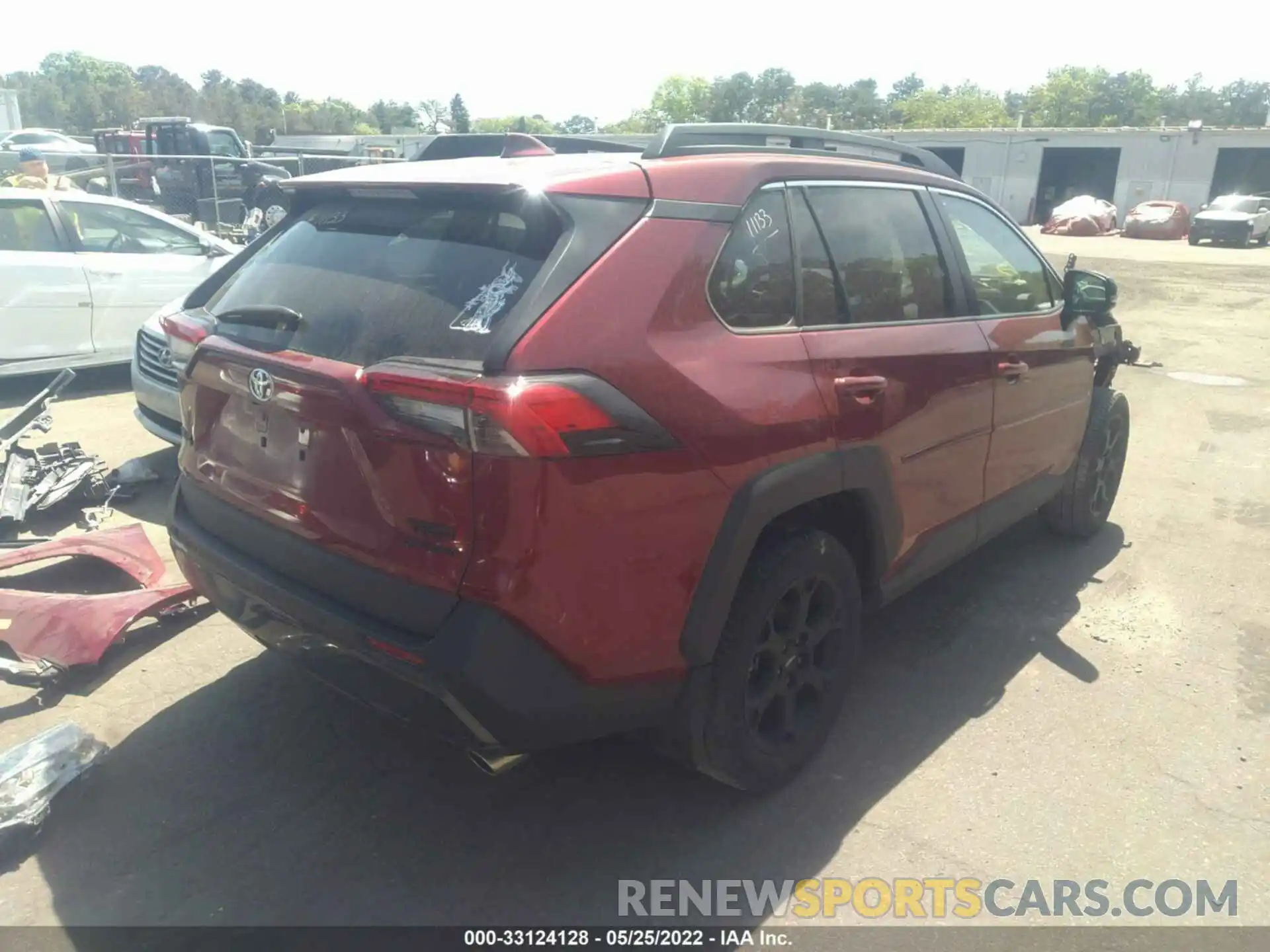 4 Photograph of a damaged car 2T3J1RFV1LC095632 TOYOTA RAV4 2020