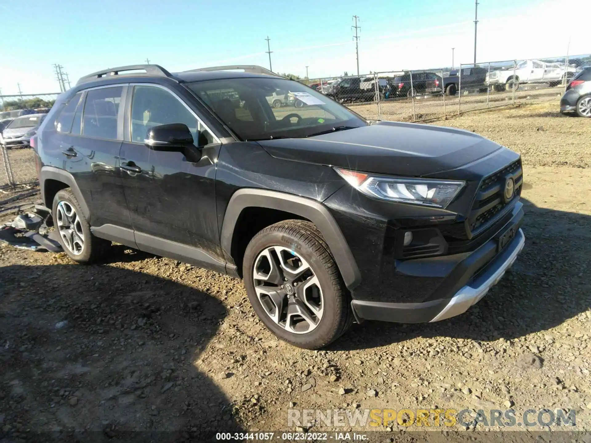 1 Photograph of a damaged car 2T3J1RFV1LC099907 TOYOTA RAV4 2020