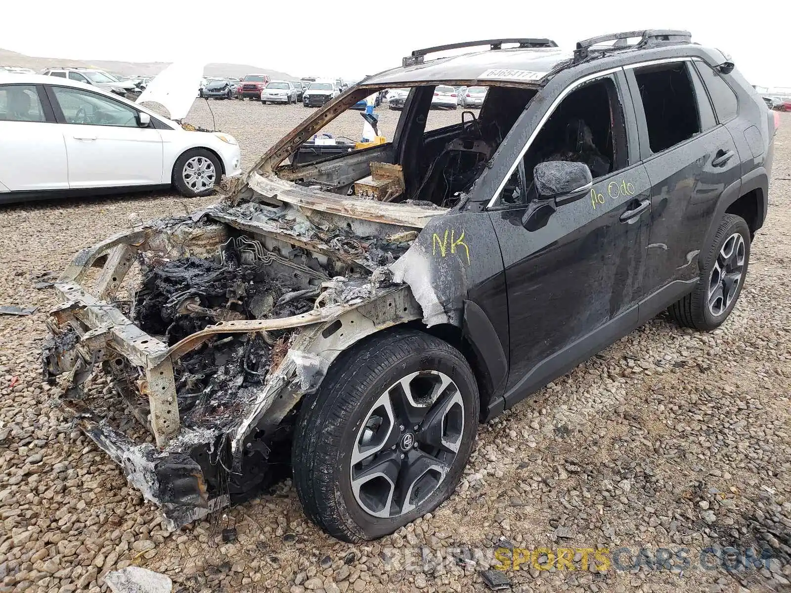 2 Photograph of a damaged car 2T3J1RFV1LC121856 TOYOTA RAV4 2020