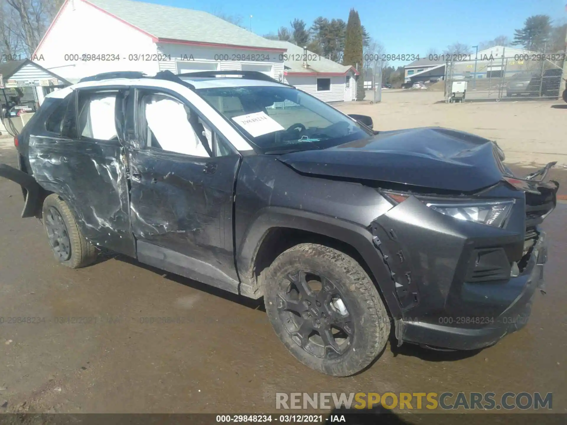 1 Photograph of a damaged car 2T3J1RFV1LC124613 TOYOTA RAV4 2020