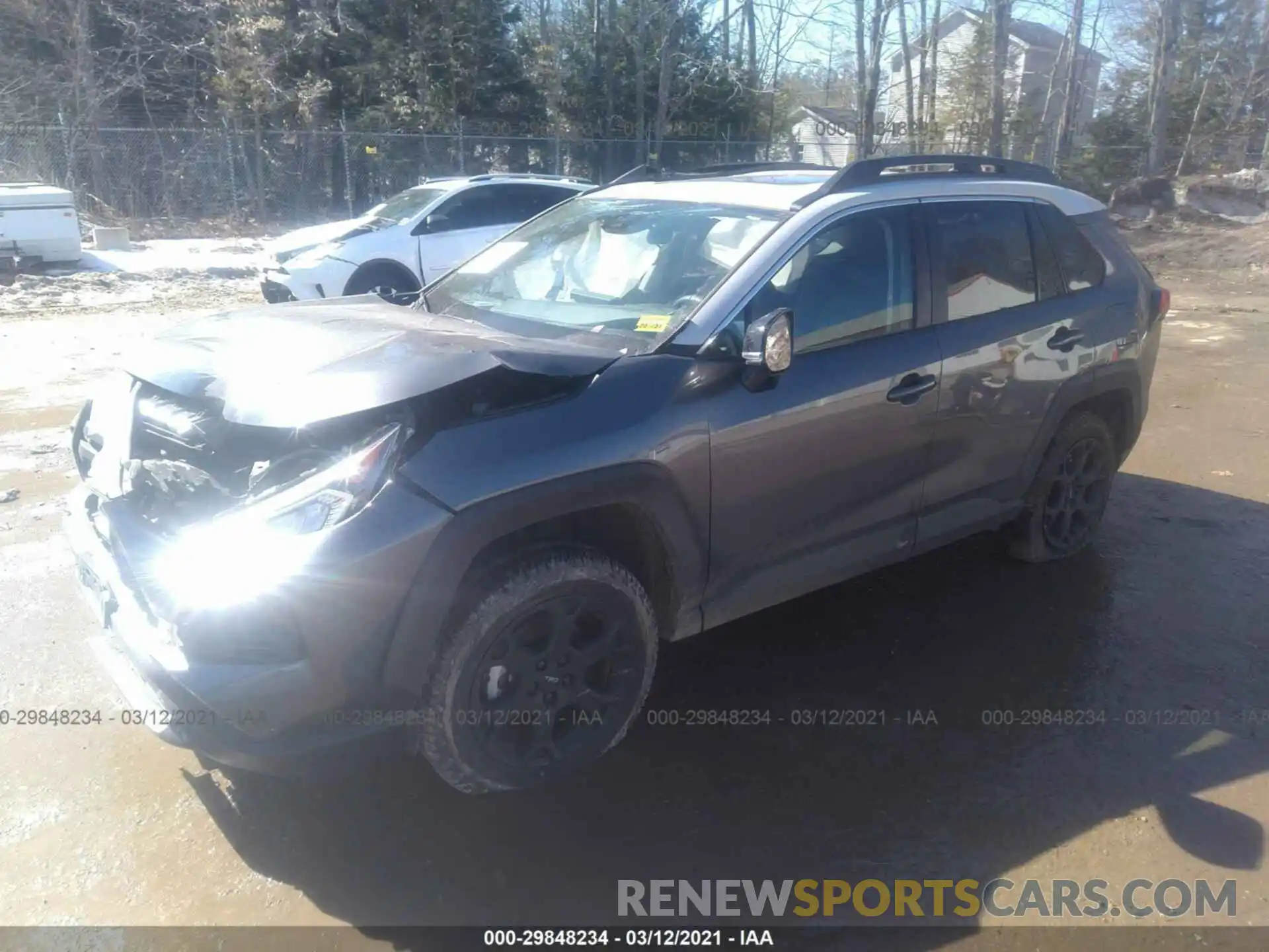 2 Photograph of a damaged car 2T3J1RFV1LC124613 TOYOTA RAV4 2020