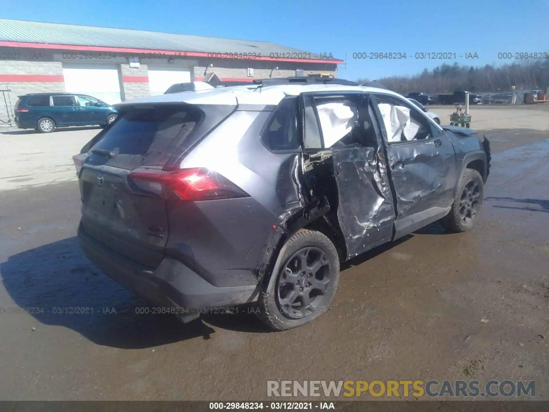 4 Photograph of a damaged car 2T3J1RFV1LC124613 TOYOTA RAV4 2020