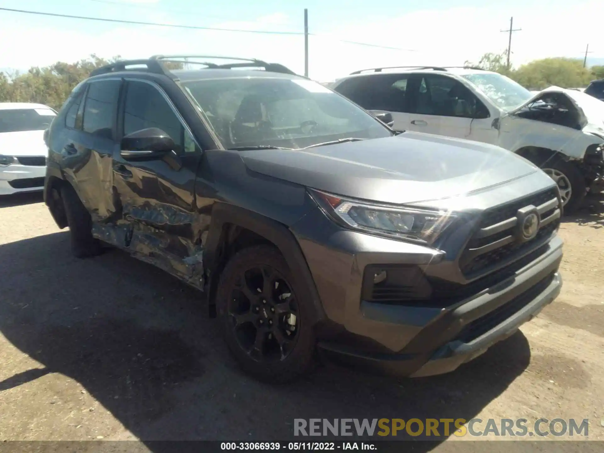 1 Photograph of a damaged car 2T3J1RFV2LC062252 TOYOTA RAV4 2020