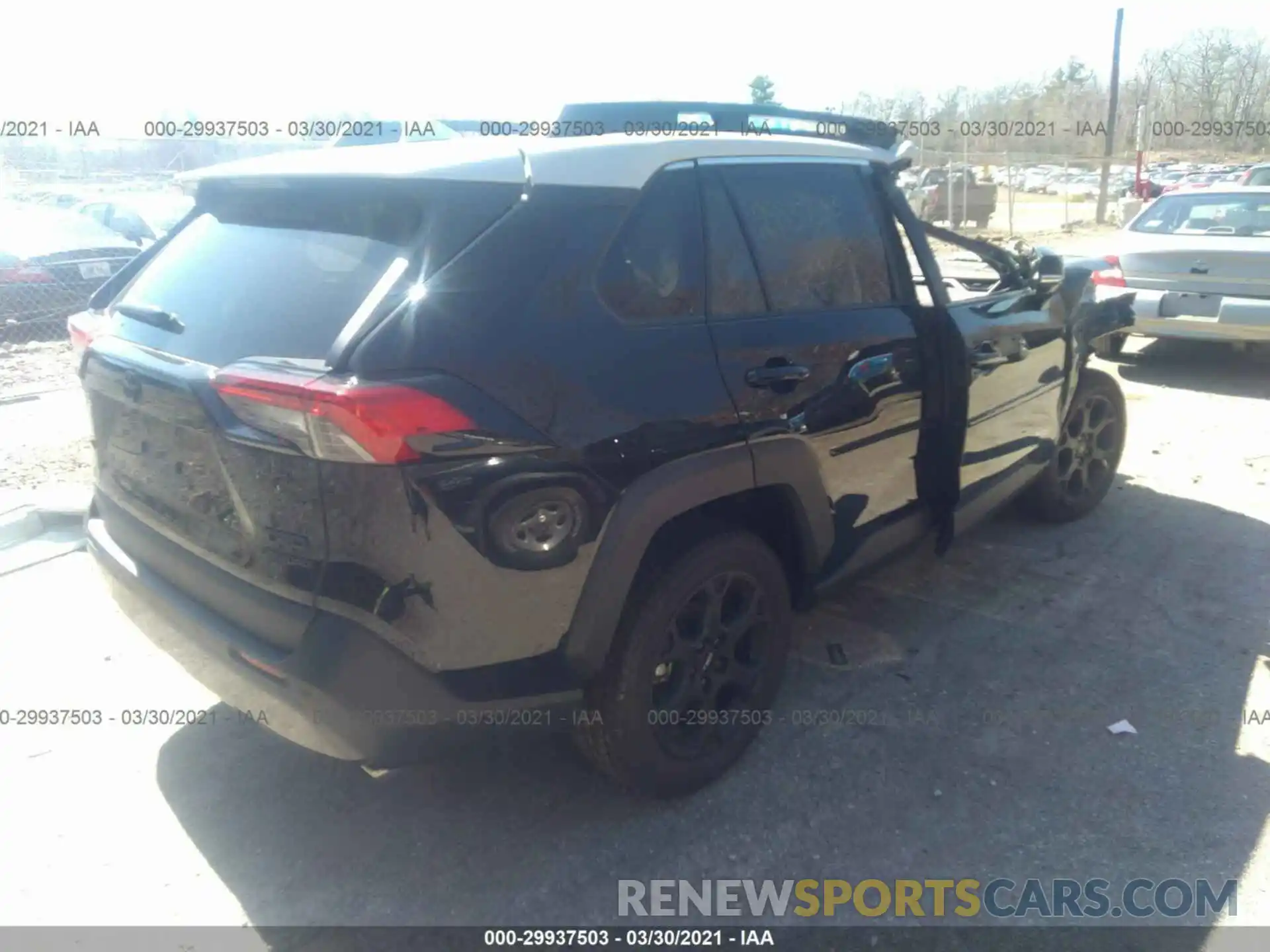 4 Photograph of a damaged car 2T3J1RFV2LC062591 TOYOTA RAV4 2020