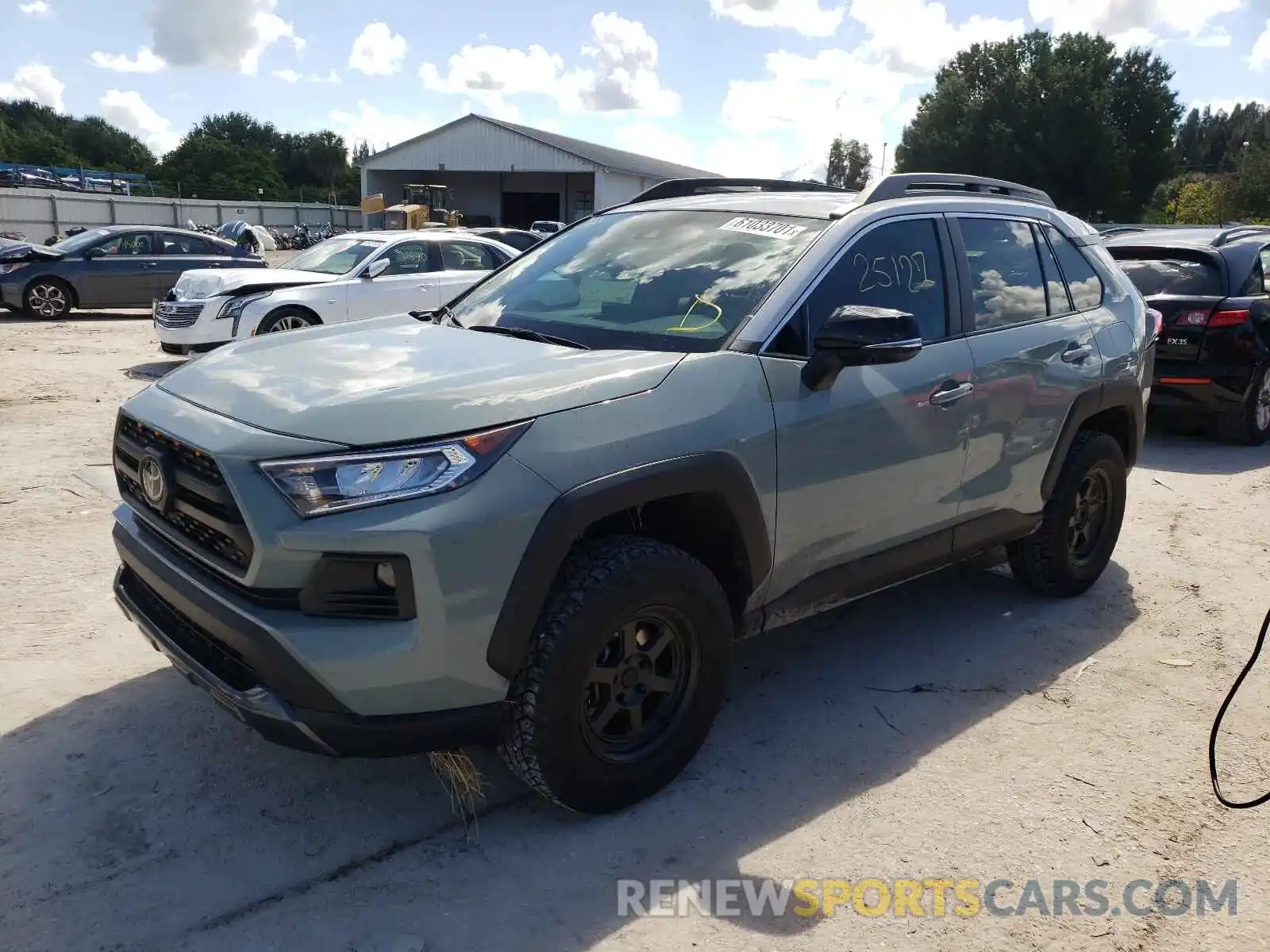 2 Photograph of a damaged car 2T3J1RFV2LC077270 TOYOTA RAV4 2020