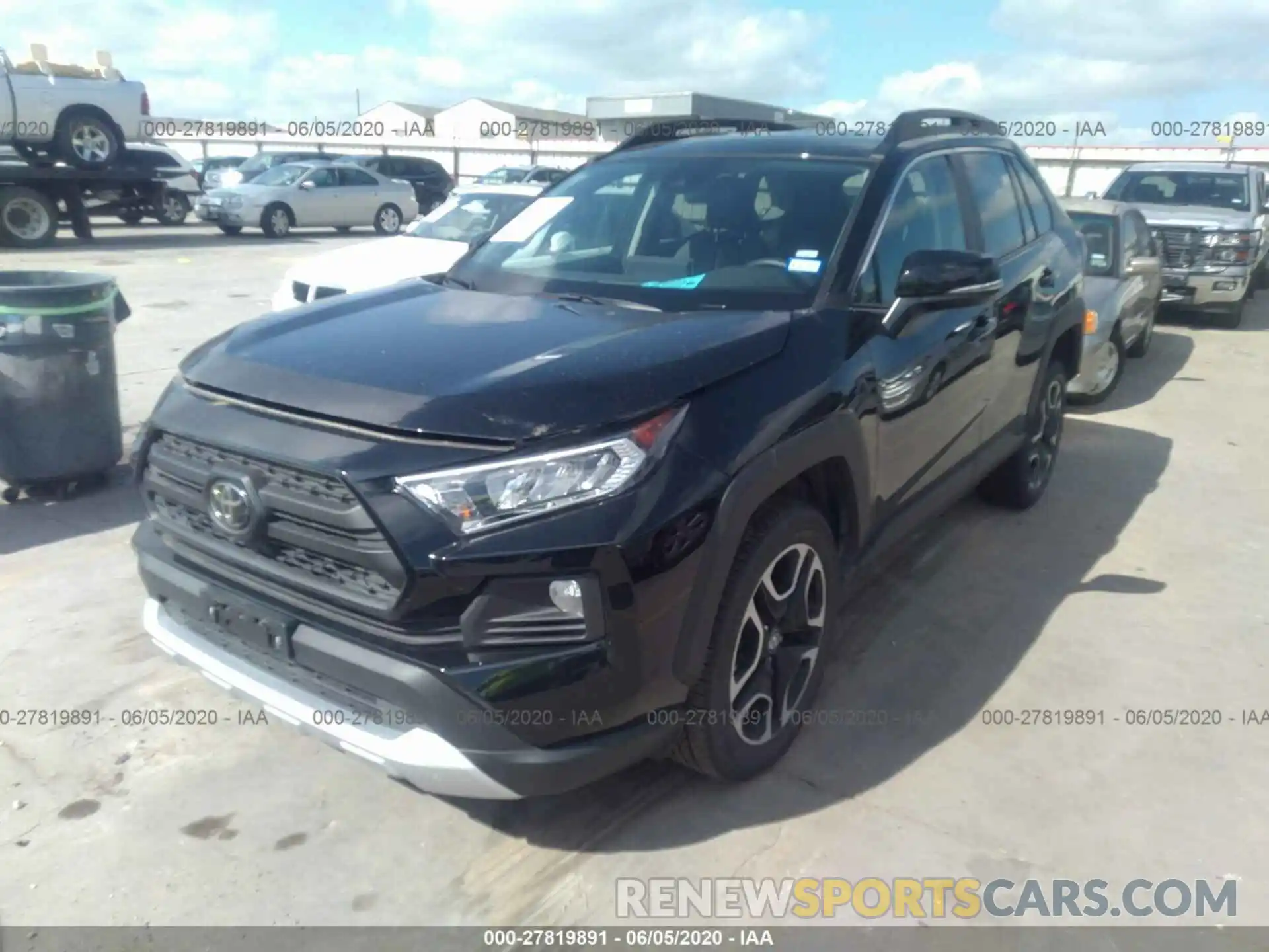 2 Photograph of a damaged car 2T3J1RFV2LC081934 TOYOTA RAV4 2020