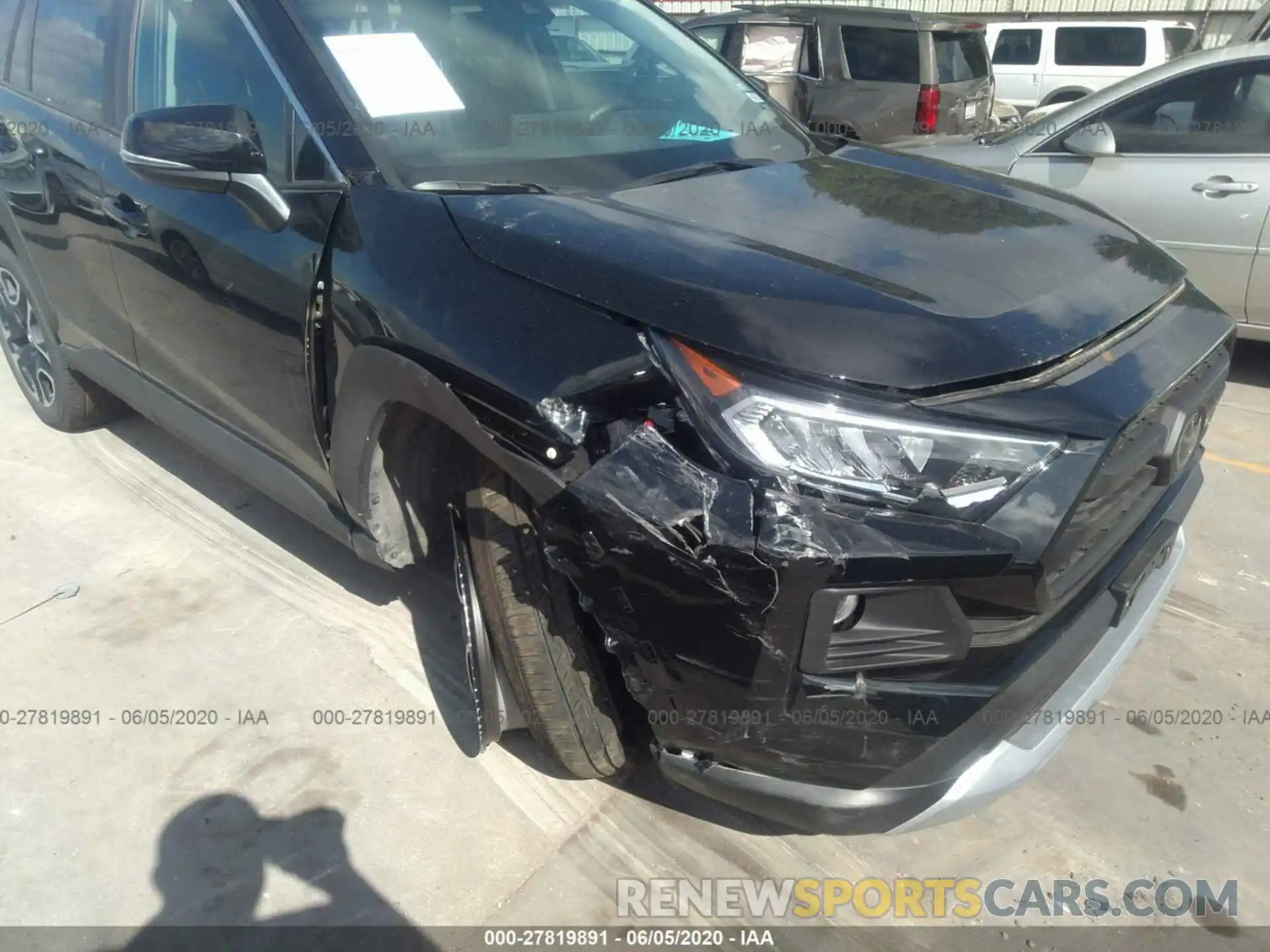 6 Photograph of a damaged car 2T3J1RFV2LC081934 TOYOTA RAV4 2020