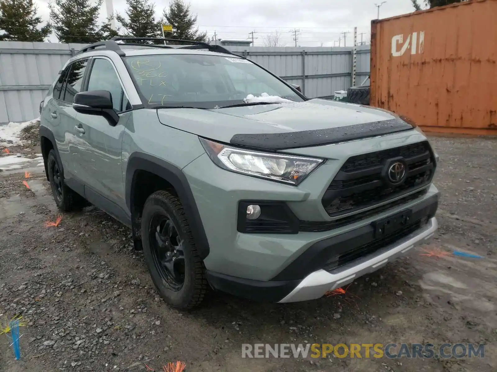 1 Photograph of a damaged car 2T3J1RFV2LC084137 TOYOTA RAV4 2020