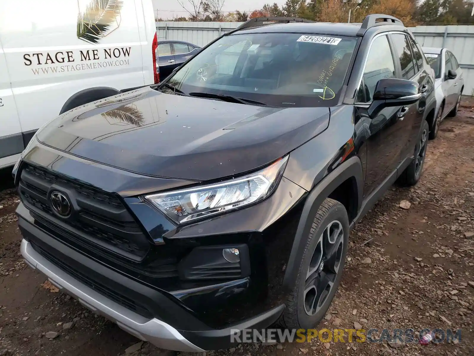 2 Photograph of a damaged car 2T3J1RFV2LC090522 TOYOTA RAV4 2020