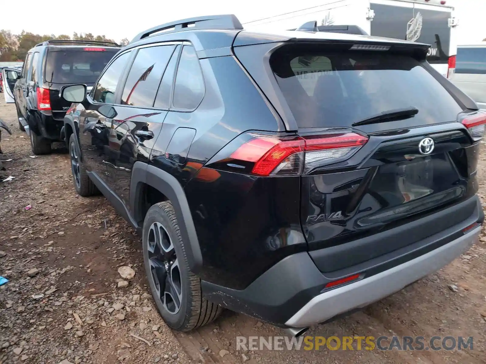 3 Photograph of a damaged car 2T3J1RFV2LC090522 TOYOTA RAV4 2020