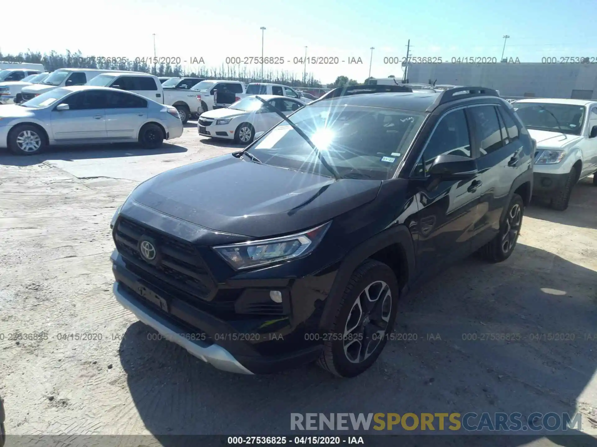 2 Photograph of a damaged car 2T3J1RFV2LC091041 TOYOTA RAV4 2020