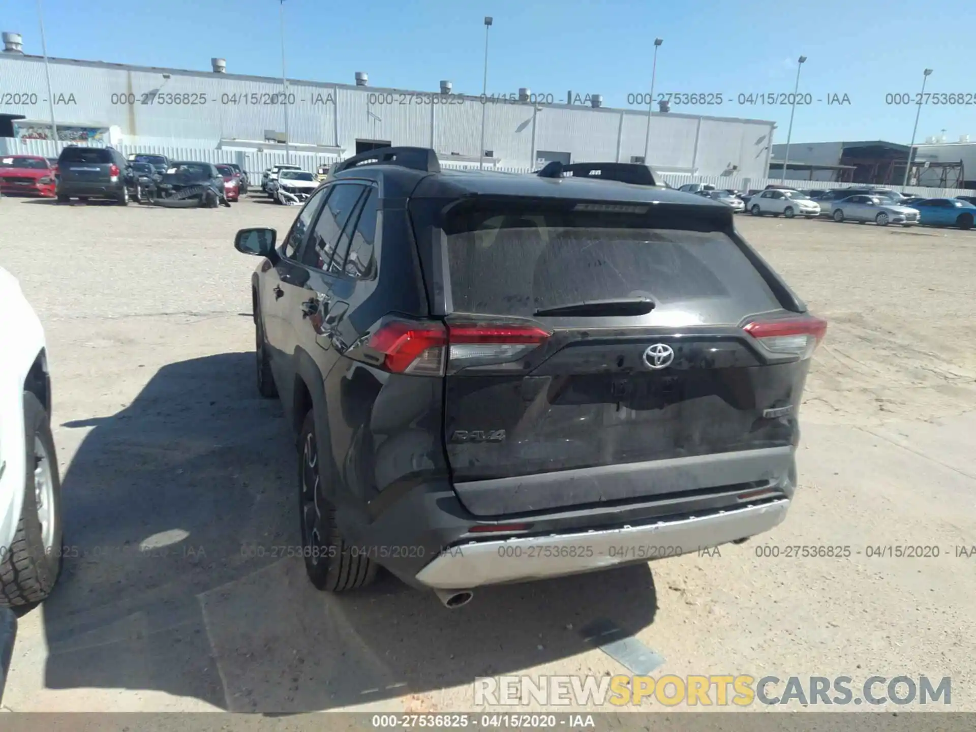 3 Photograph of a damaged car 2T3J1RFV2LC091041 TOYOTA RAV4 2020