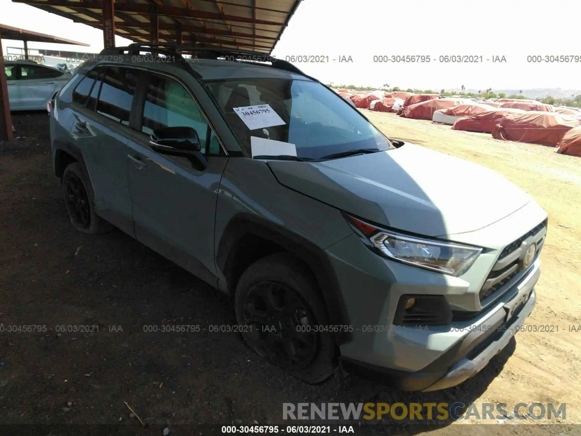 1 Фотография поврежденного автомобиля 2T3J1RFV2LC115659 TOYOTA RAV4 2020