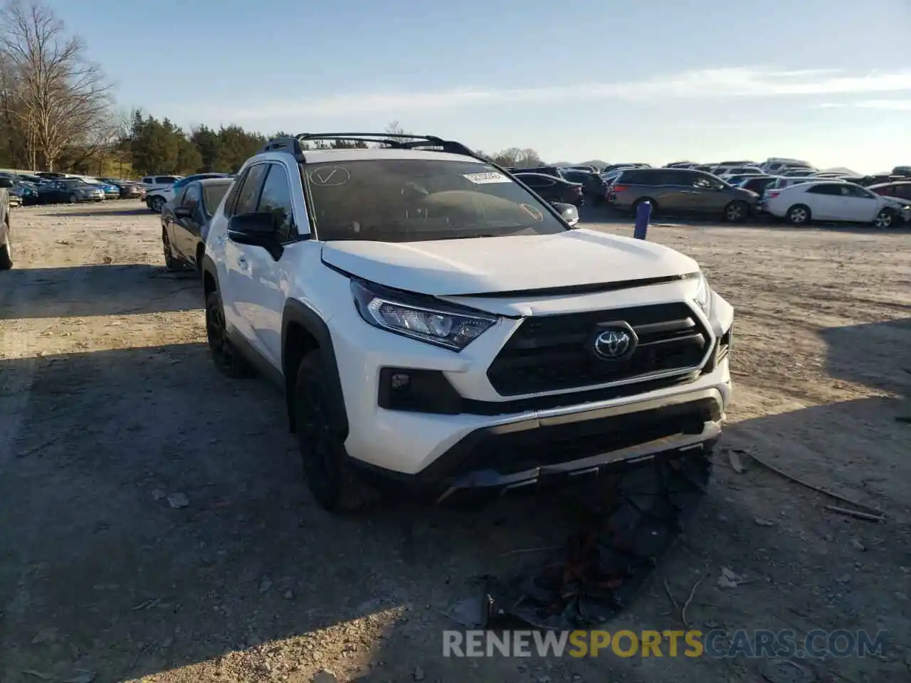 9 Photograph of a damaged car 2T3J1RFV2LC118643 TOYOTA RAV4 2020