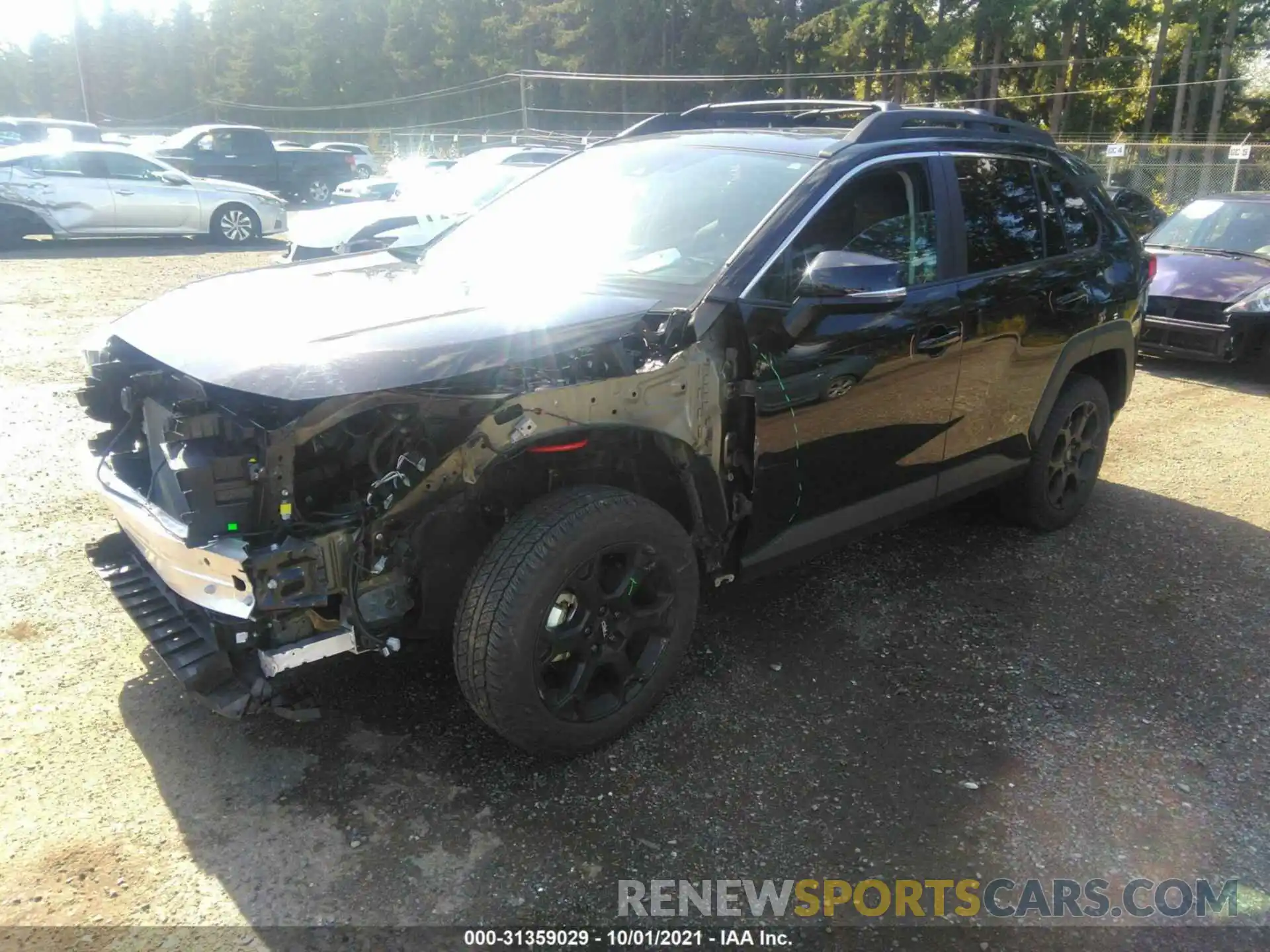 2 Photograph of a damaged car 2T3J1RFV2LC120778 TOYOTA RAV4 2020