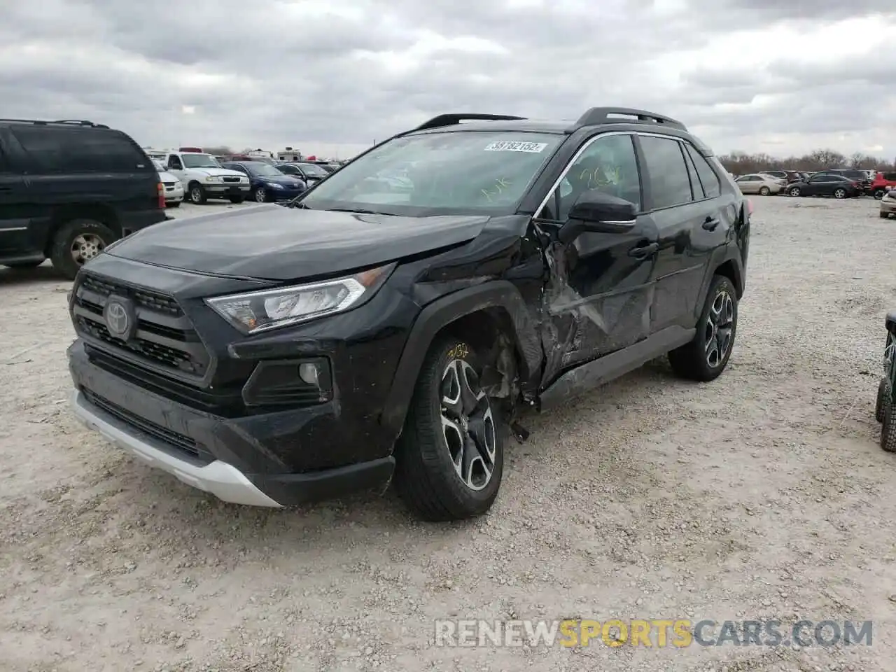 2 Photograph of a damaged car 2T3J1RFV2LC120893 TOYOTA RAV4 2020