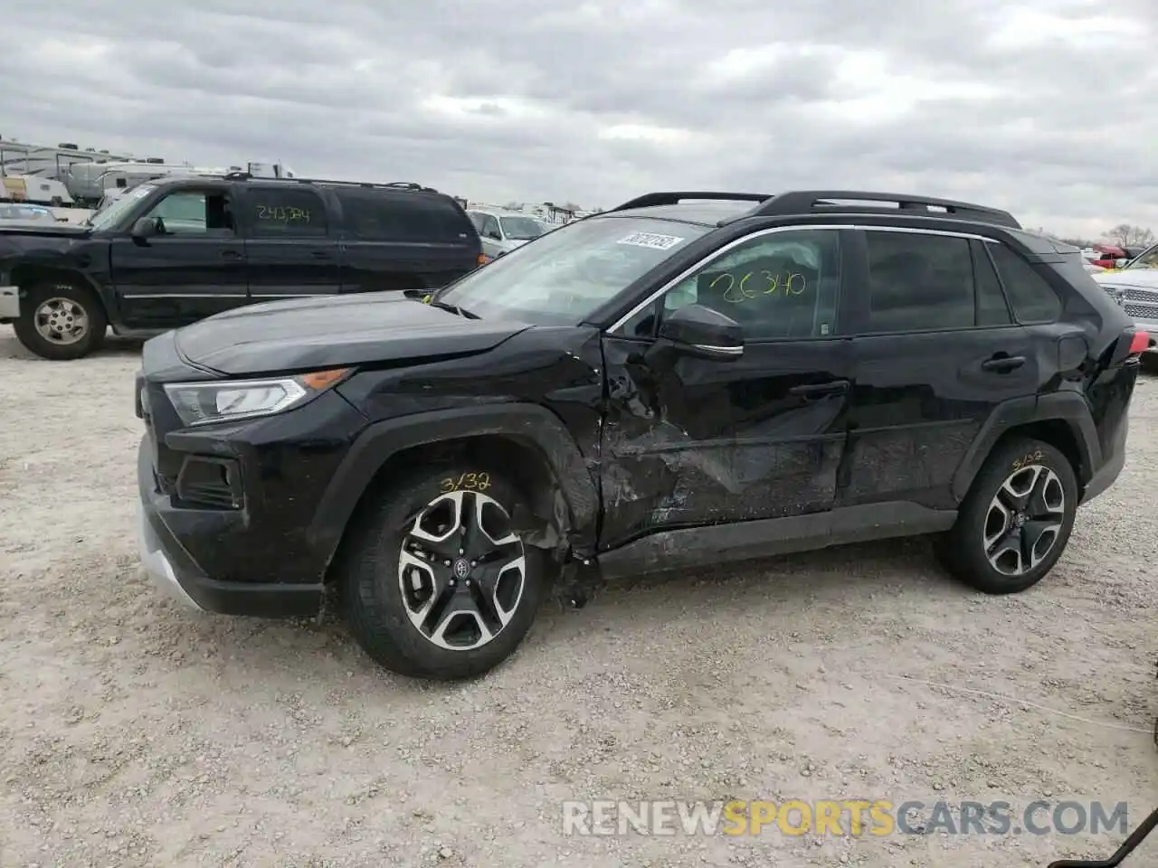 9 Photograph of a damaged car 2T3J1RFV2LC120893 TOYOTA RAV4 2020