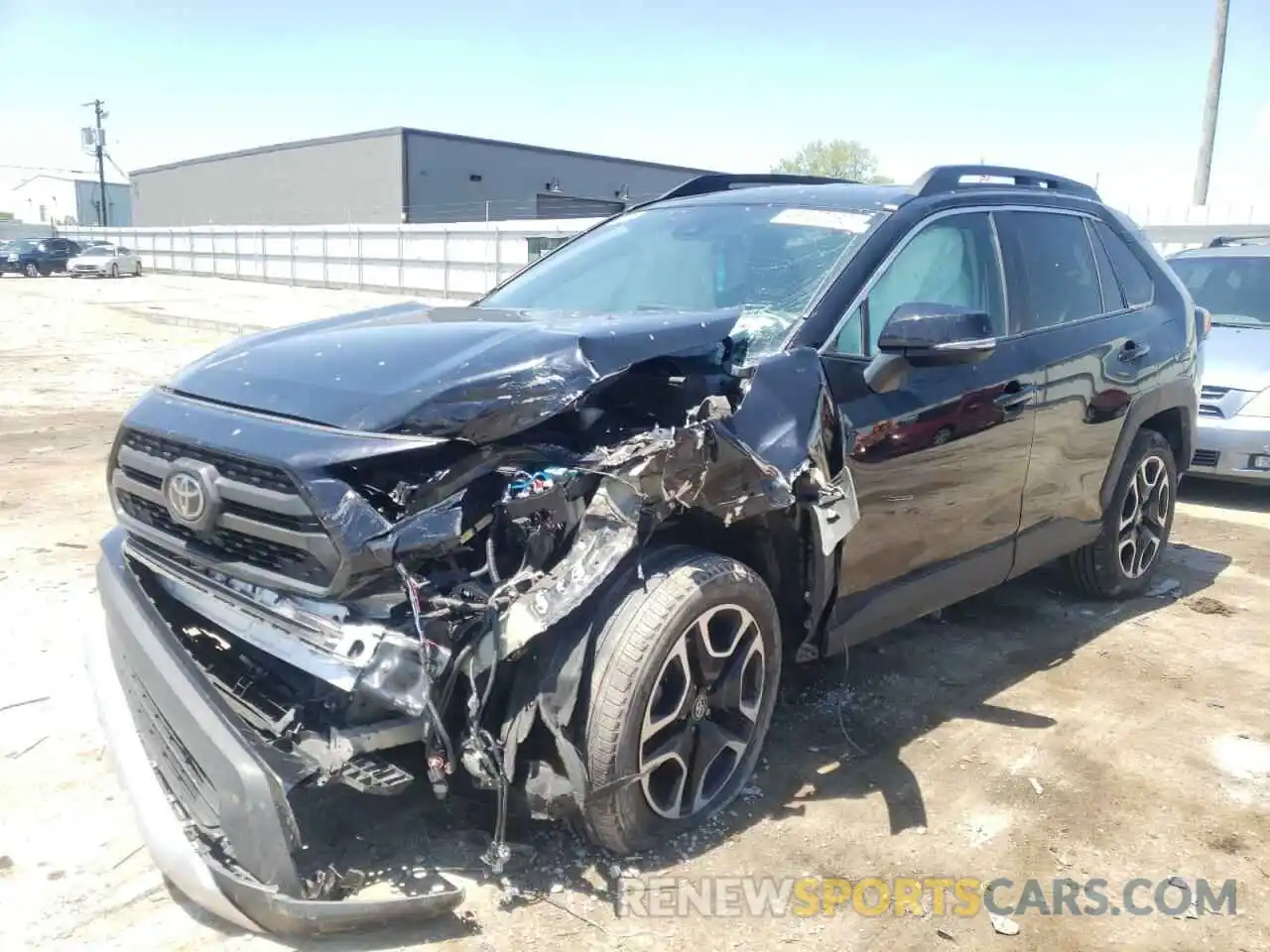 2 Photograph of a damaged car 2T3J1RFV3LC074202 TOYOTA RAV4 2020