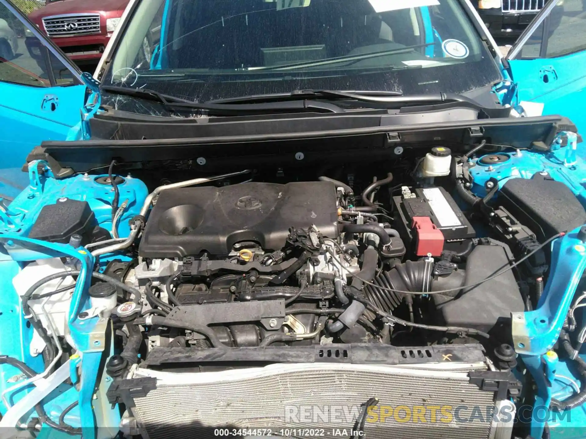 10 Photograph of a damaged car 2T3J1RFV3LC084468 TOYOTA RAV4 2020