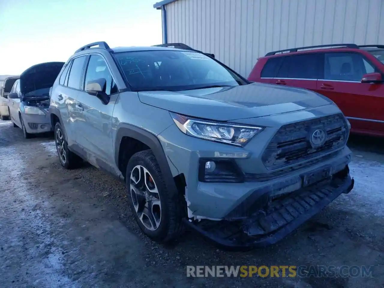 1 Photograph of a damaged car 2T3J1RFV3LC088276 TOYOTA RAV4 2020