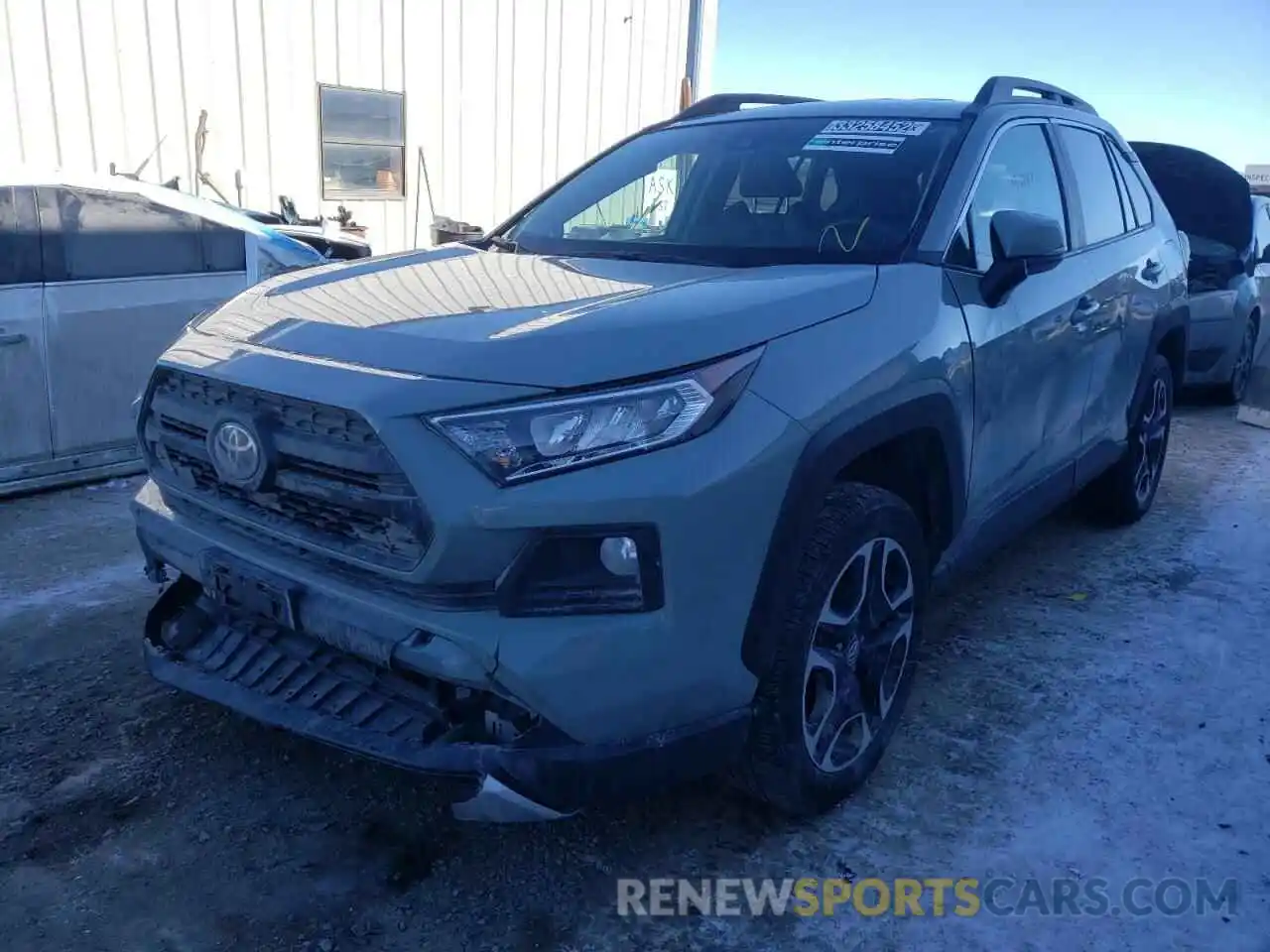 2 Photograph of a damaged car 2T3J1RFV3LC088276 TOYOTA RAV4 2020