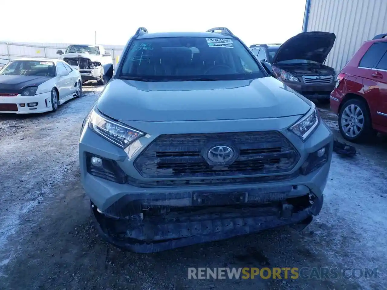 9 Photograph of a damaged car 2T3J1RFV3LC088276 TOYOTA RAV4 2020