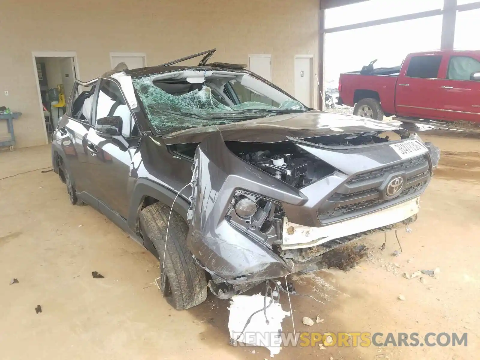 1 Photograph of a damaged car 2T3J1RFV3LC093218 TOYOTA RAV4 2020