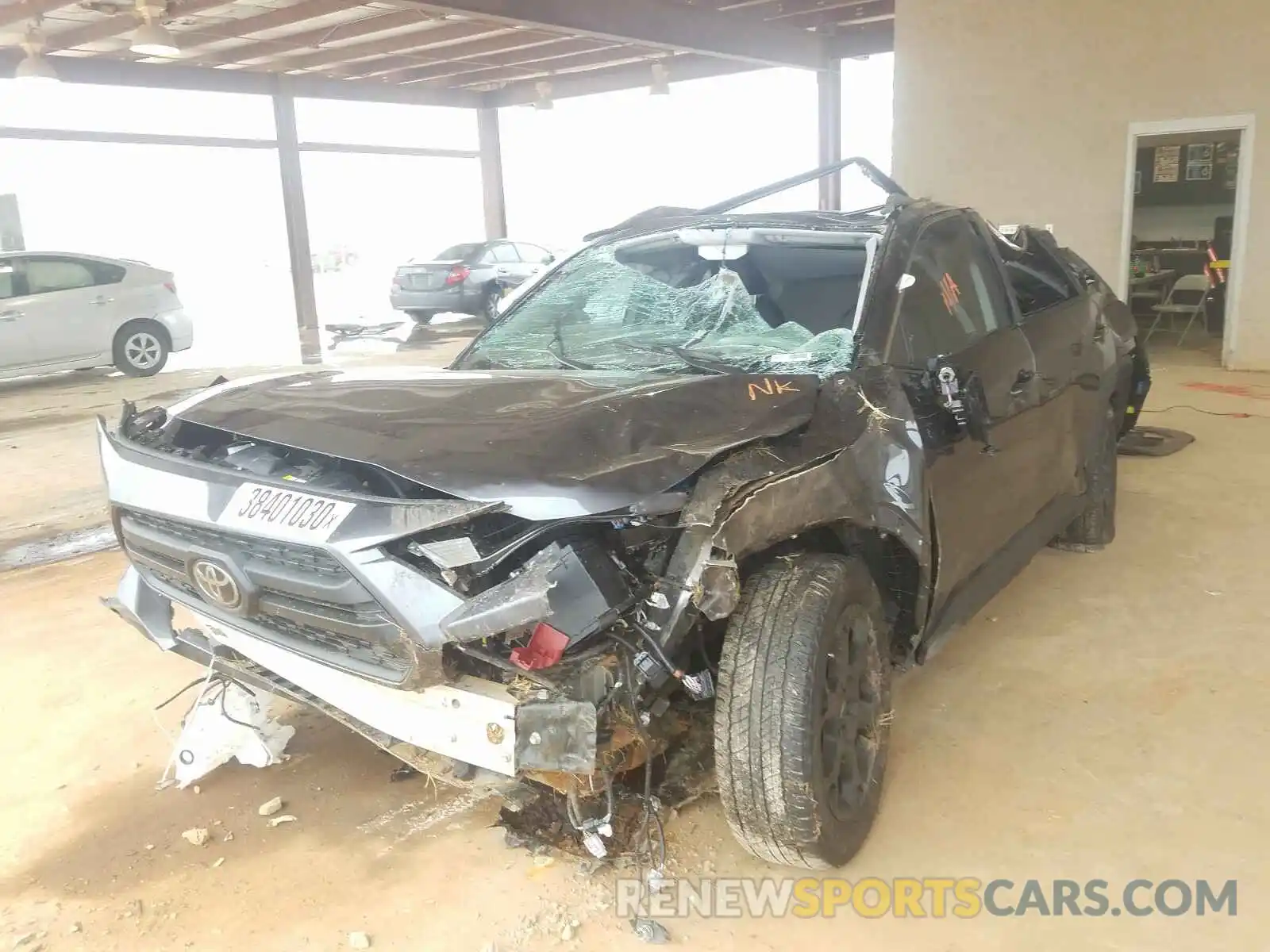 2 Photograph of a damaged car 2T3J1RFV3LC093218 TOYOTA RAV4 2020